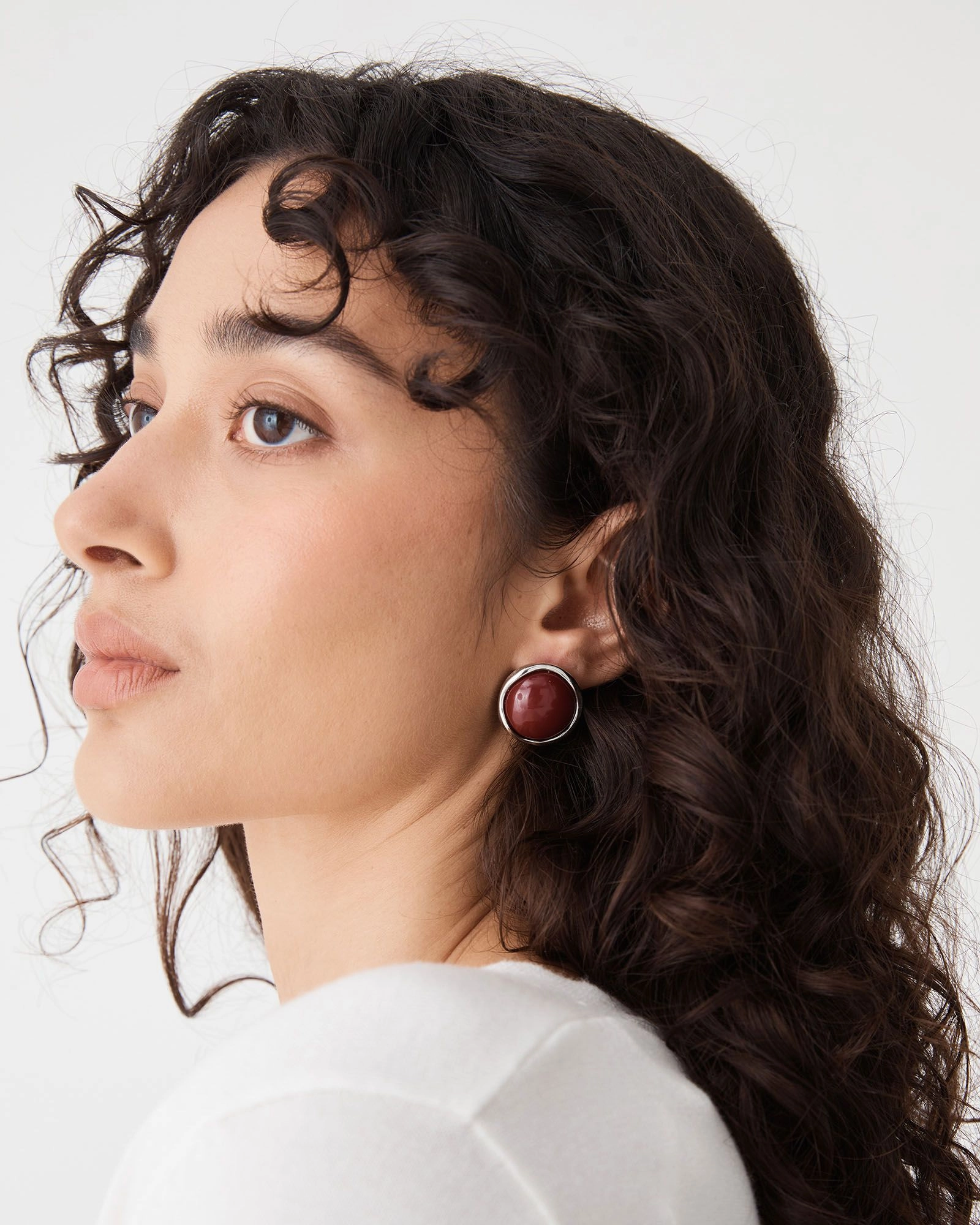 Forcast Accessories - Halo Oval Studs