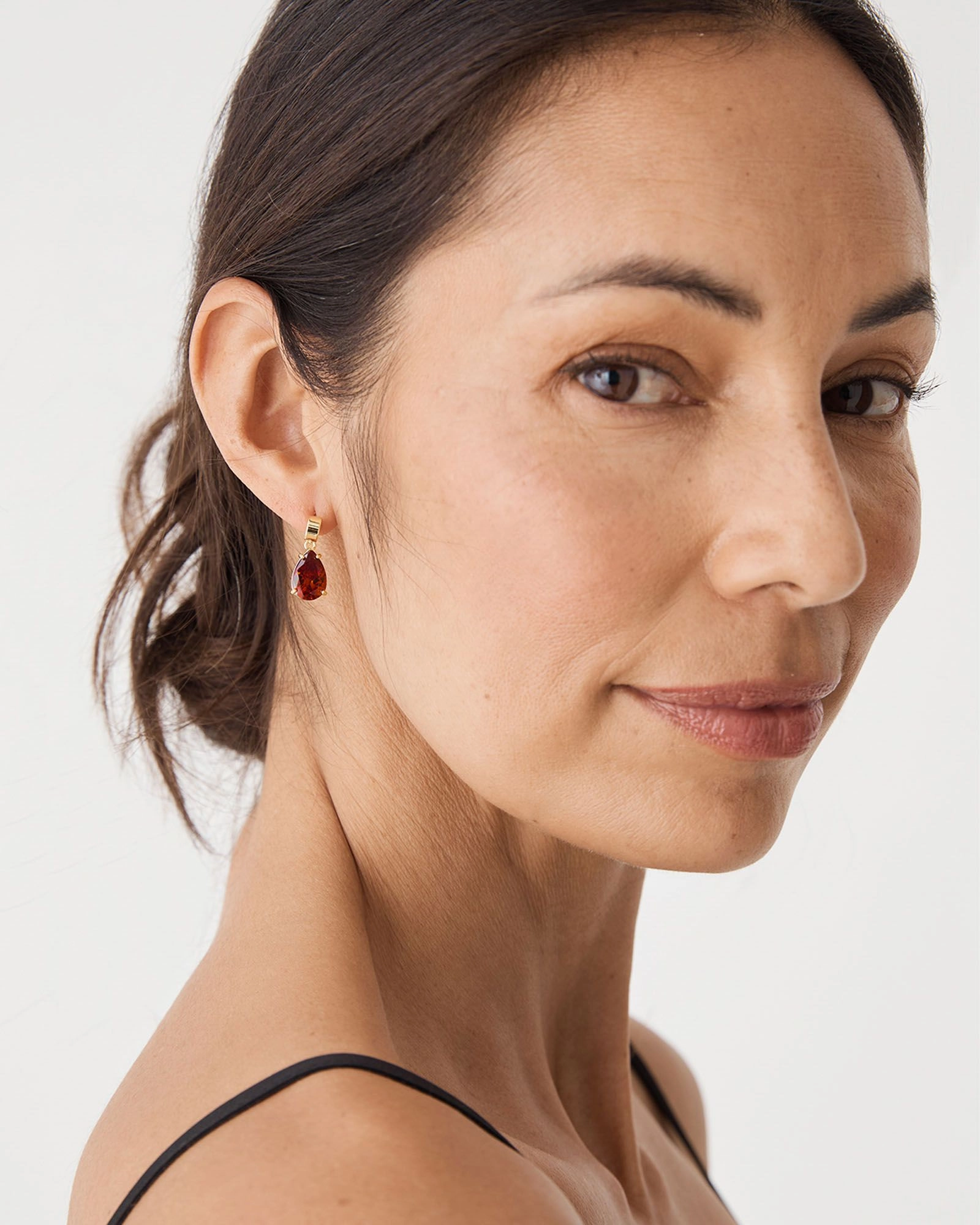 Forcast Accessories - Rouge Stone Earrings