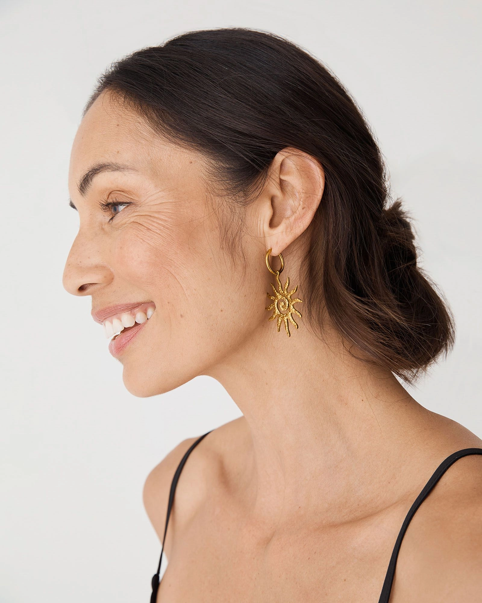 Forcast Accessories - Soleil Hoop Earrings