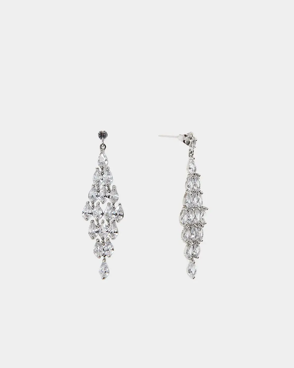 Gisela Sterling Silver Plated Earrings 