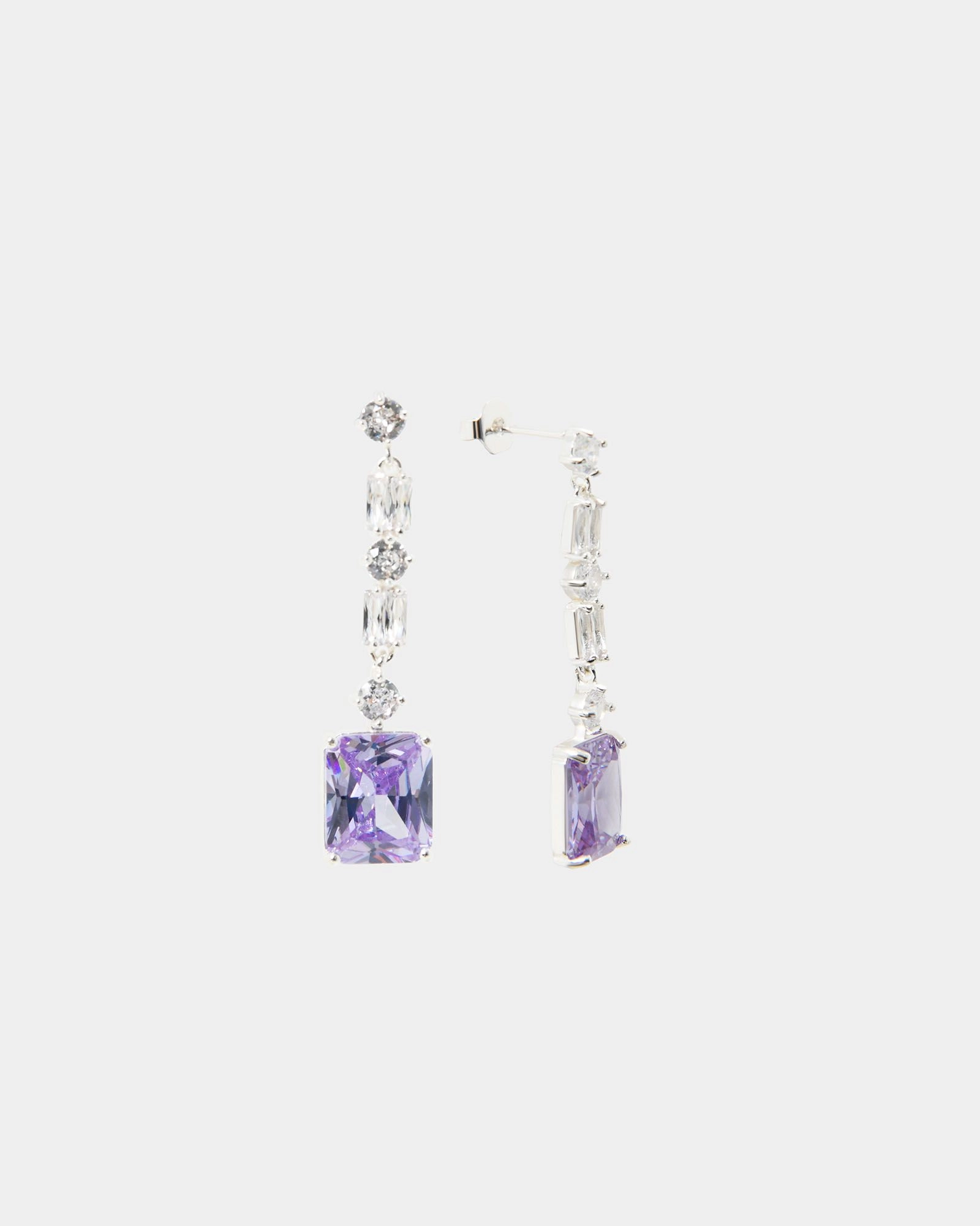 Forcast Accessories - Eve Sterling Silver Plated Earrings