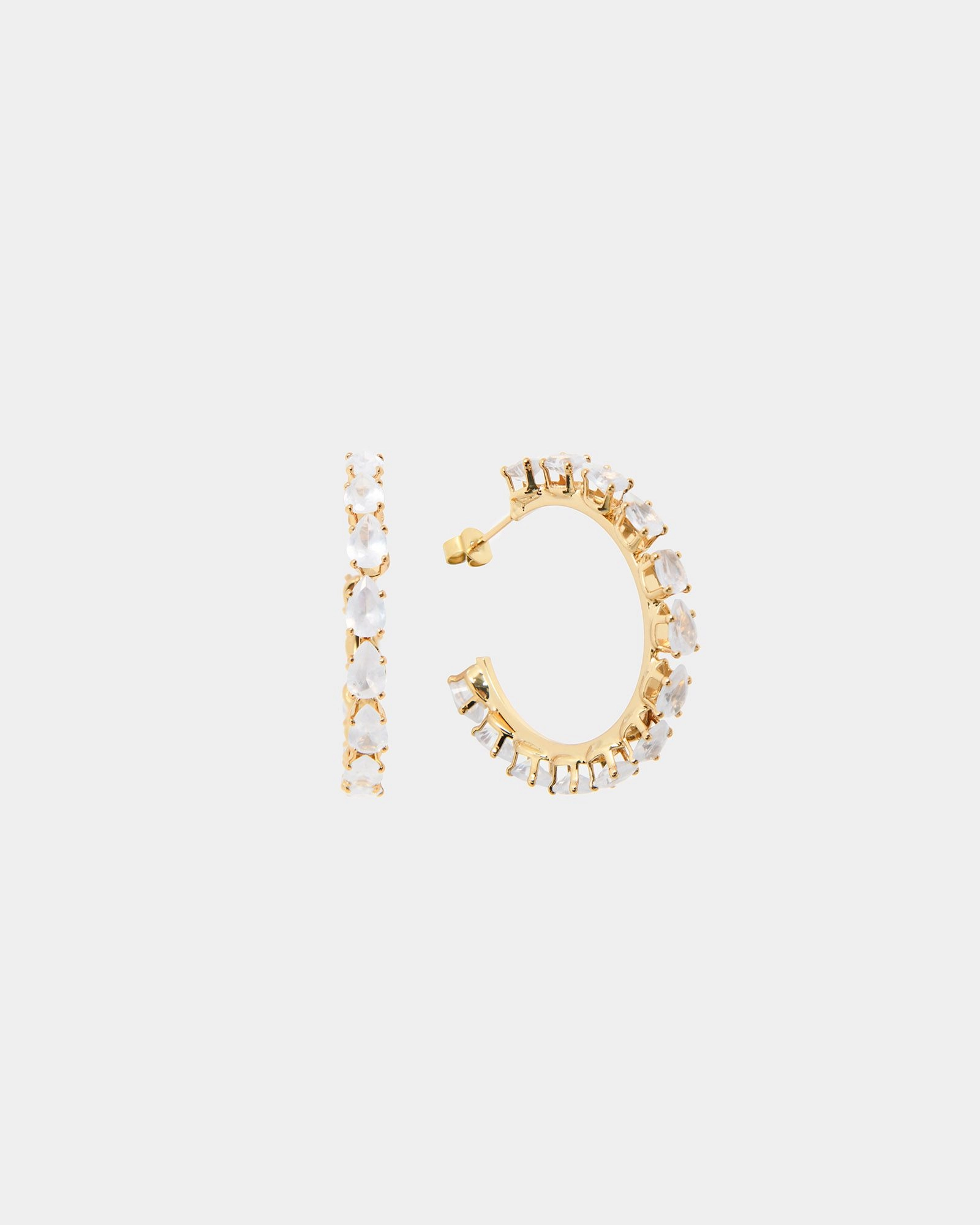 Forcast Accessories - Jada 16k Gold Plated Earrings