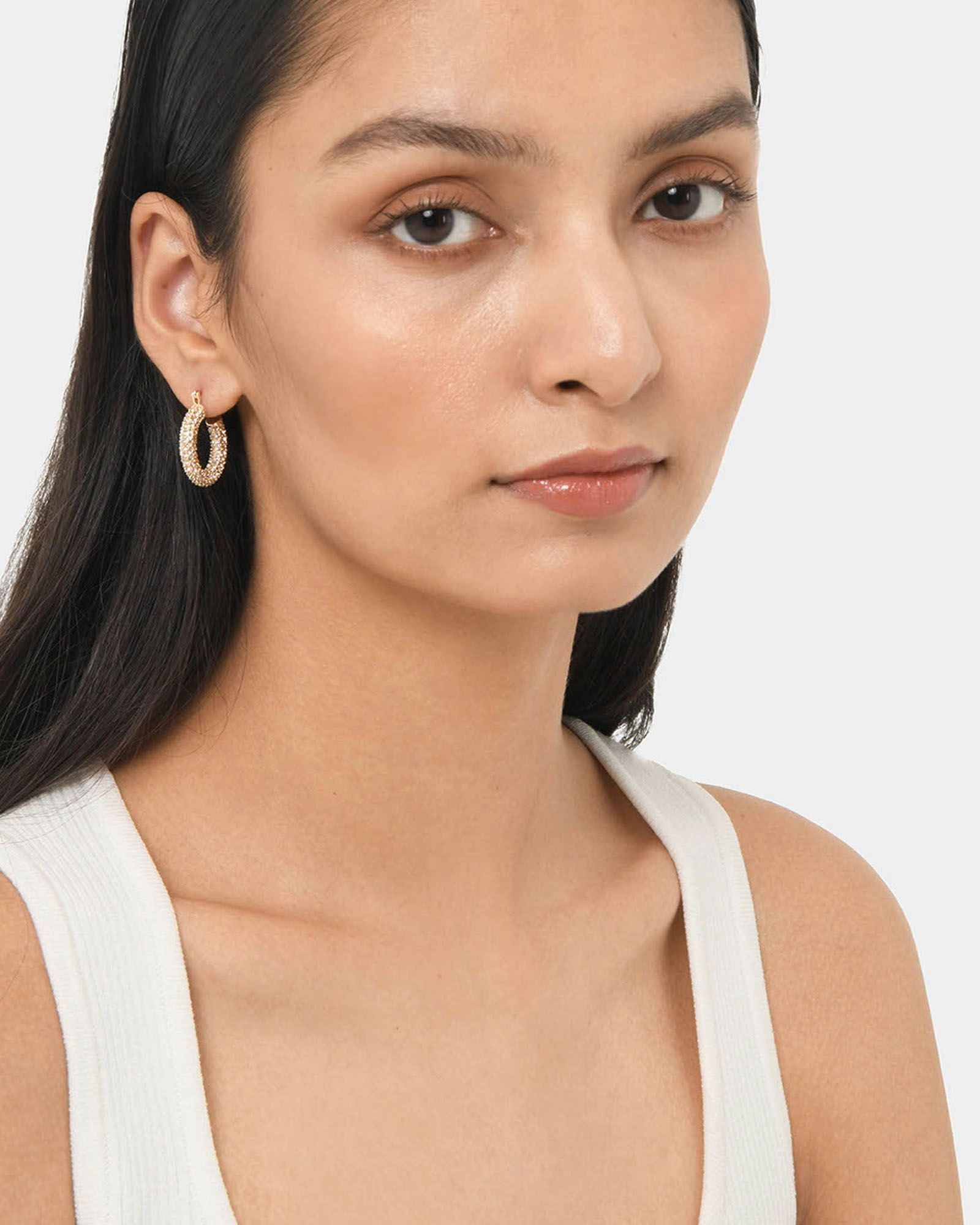 Forcast Accessories - Leonie 16k Gold Plated Earrings