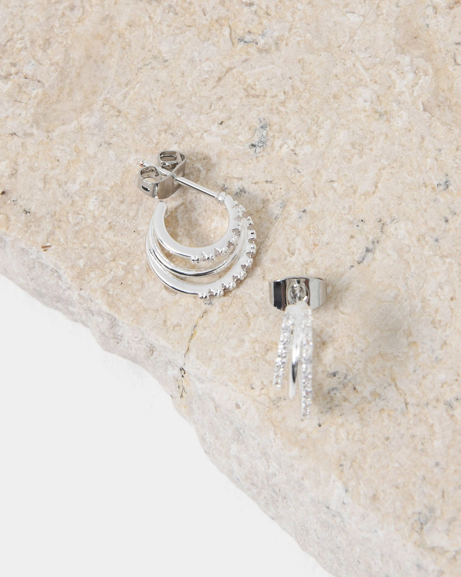 Forcast Accessories - Viviana Silver Earrings