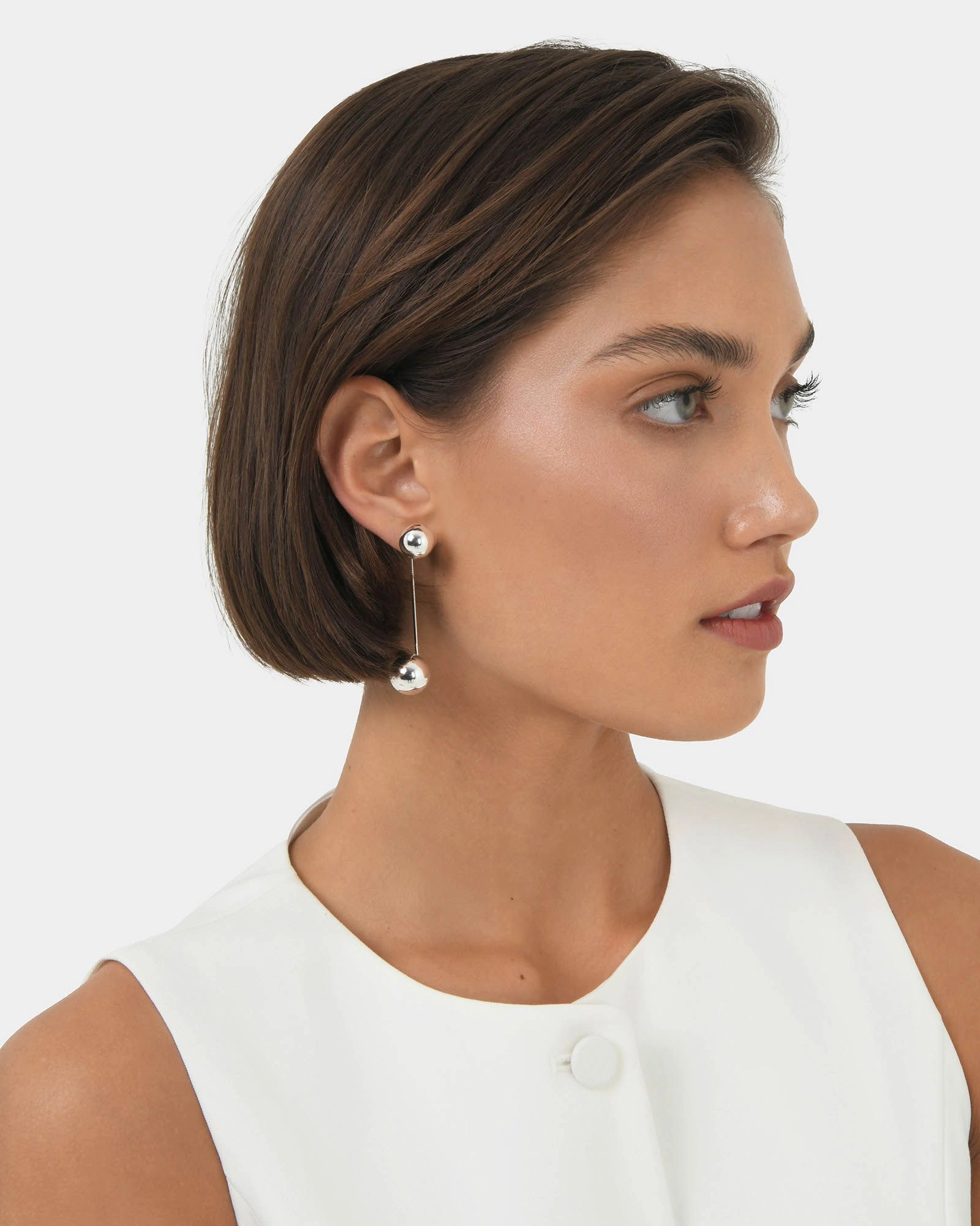 Forcast Accessories - Karlee Silver Earrings