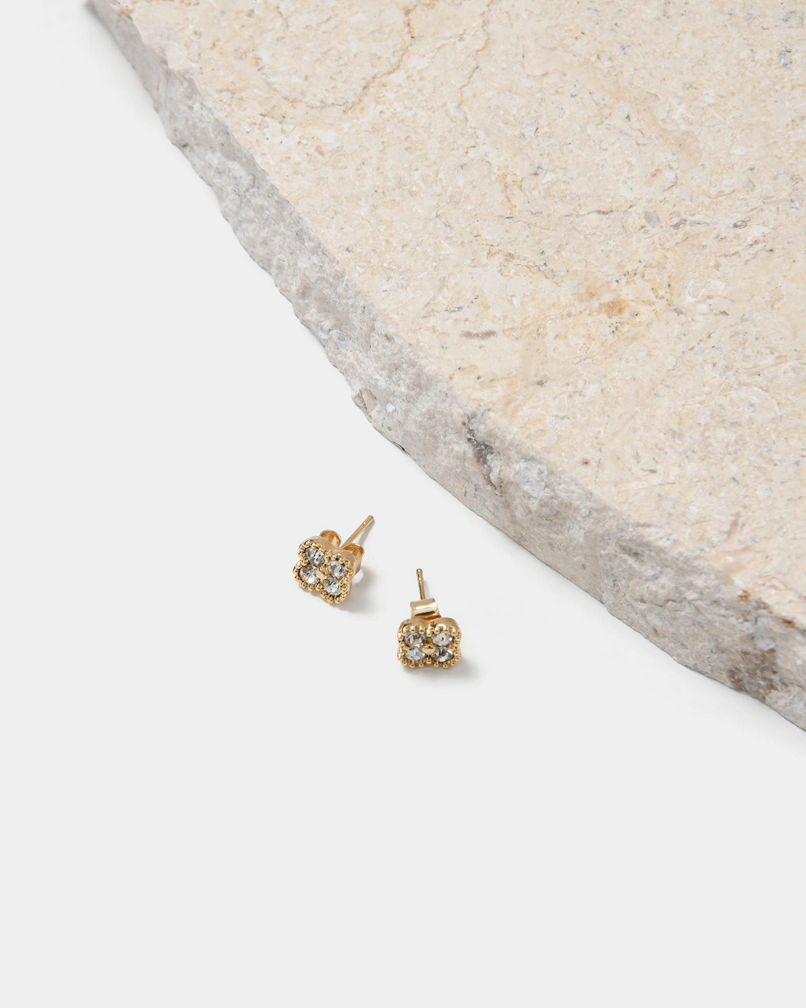 Forcast Accessories - Adriana Gold Plated Earrings