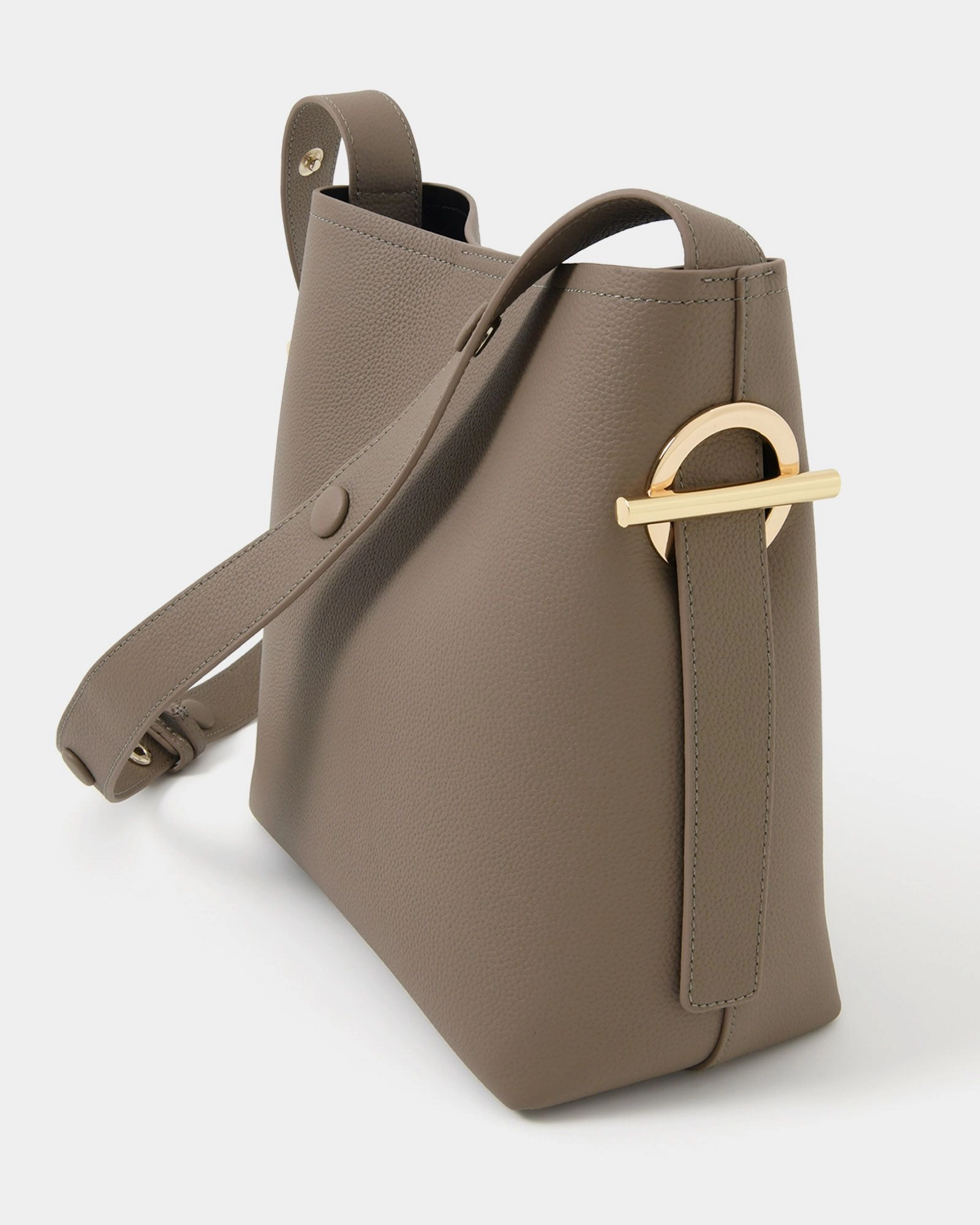Brighton Leather Bag Taupe Forcast AU