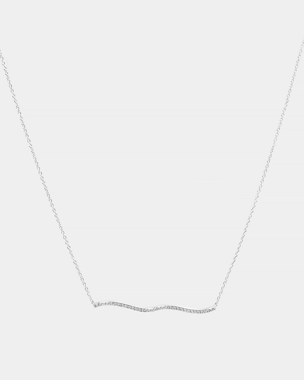 Forcast Accessories - Kaylee Sterling Silver Plated Necklace