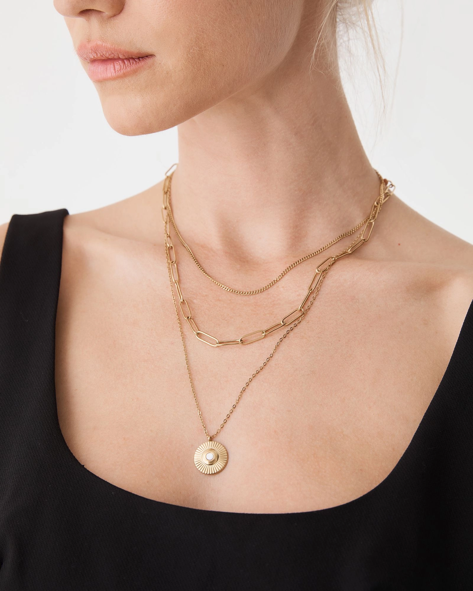 Forcast Accessories - Soltice Layered Necklace