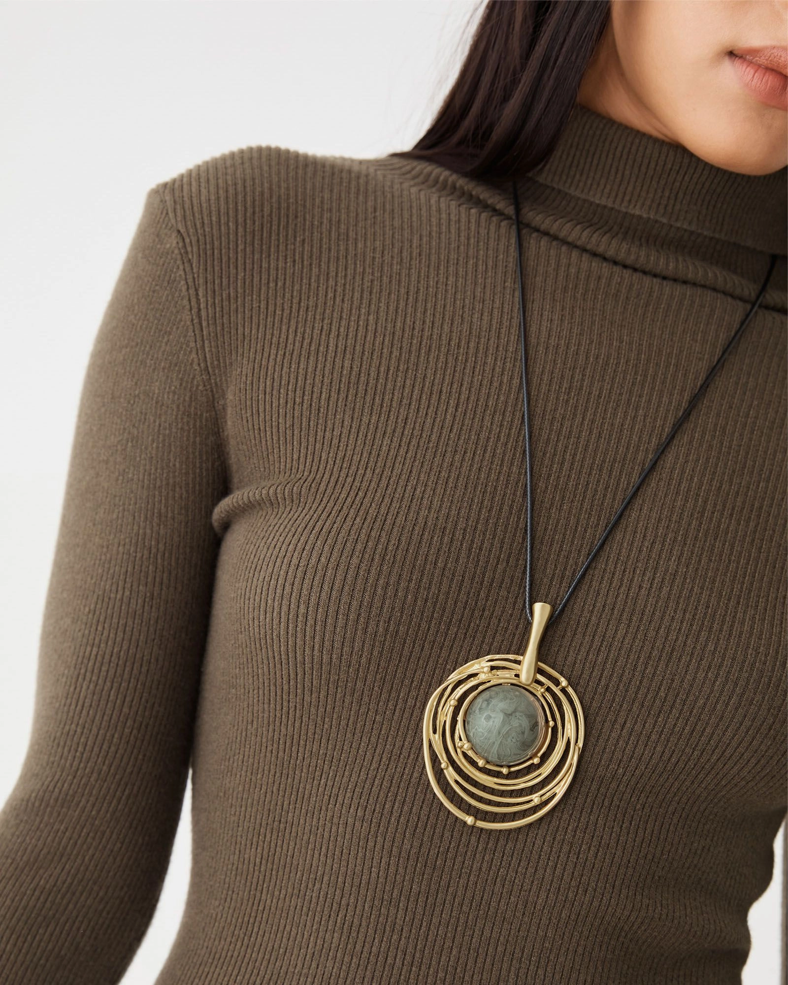 Forcast Accessories - Gaia Gold Pendant