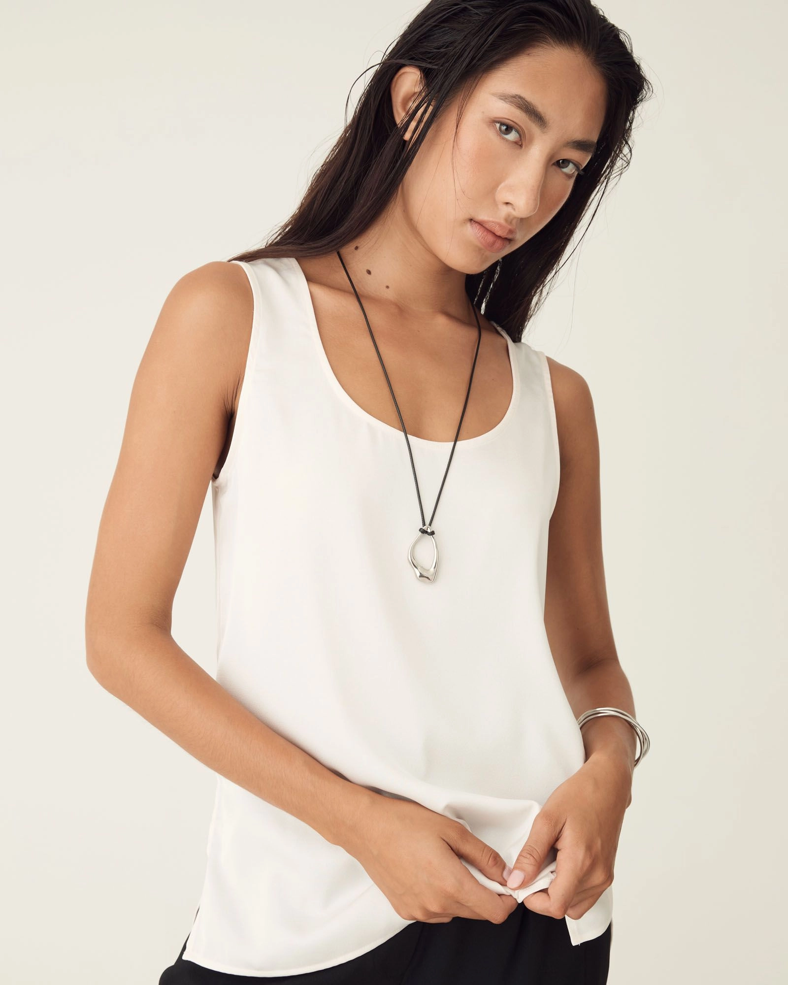 Forcast Accessories - Elara Fluent Silver Pendant