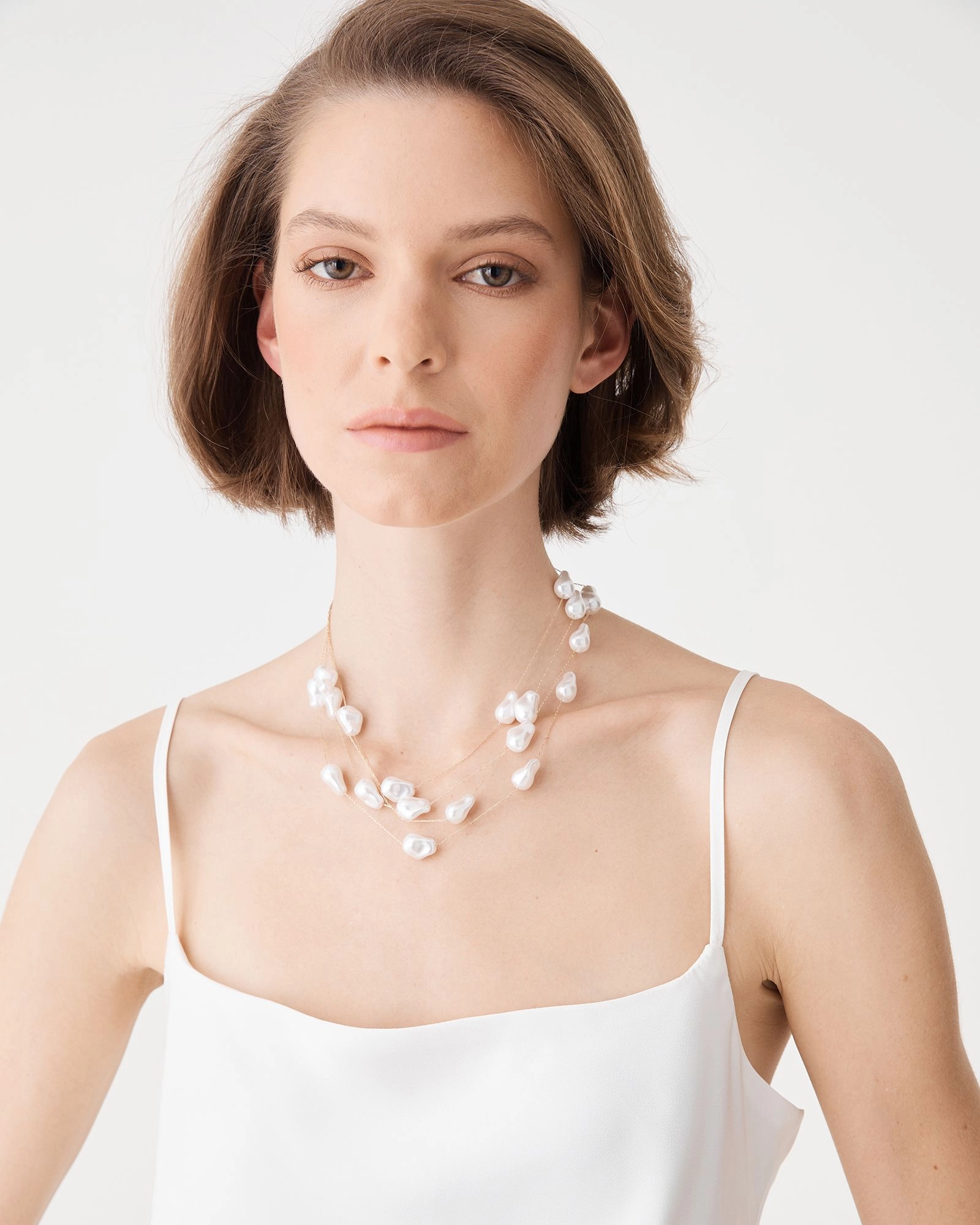 Forcast Accessories - Mila Pearl Necklace