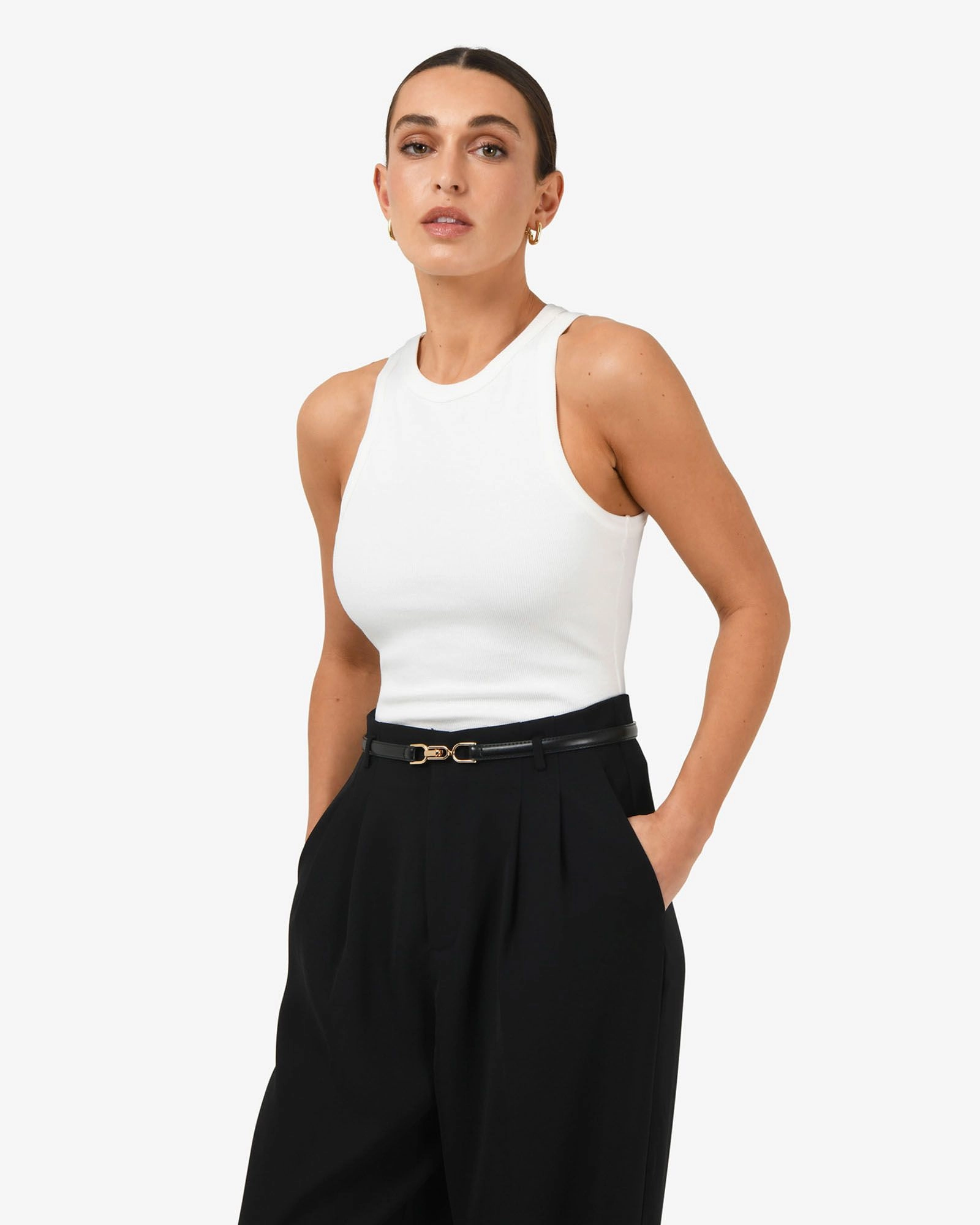 Forcast Accessories - Gabriela Leather Belt