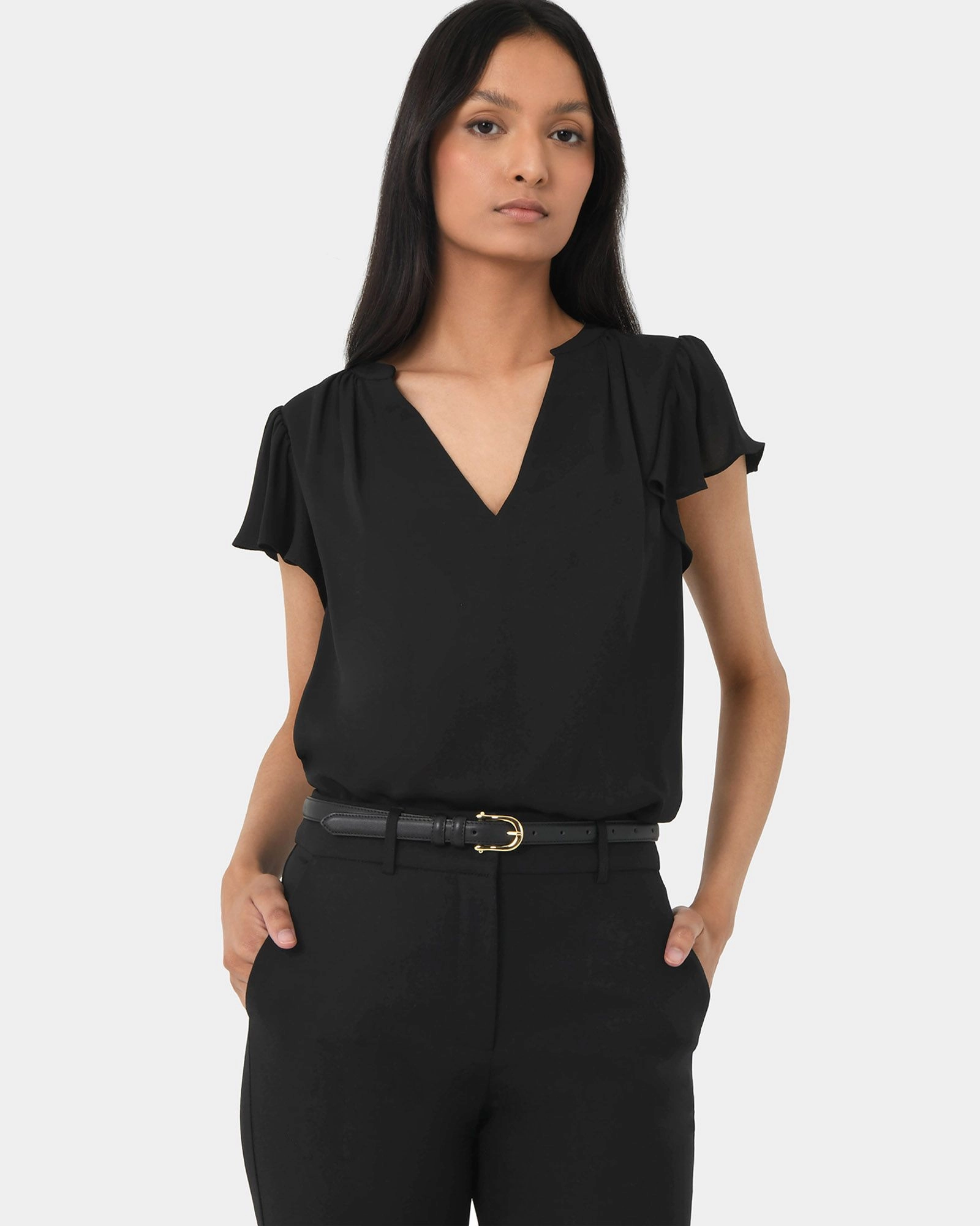 Forcast Accessories - Rhiannon Leather Belt