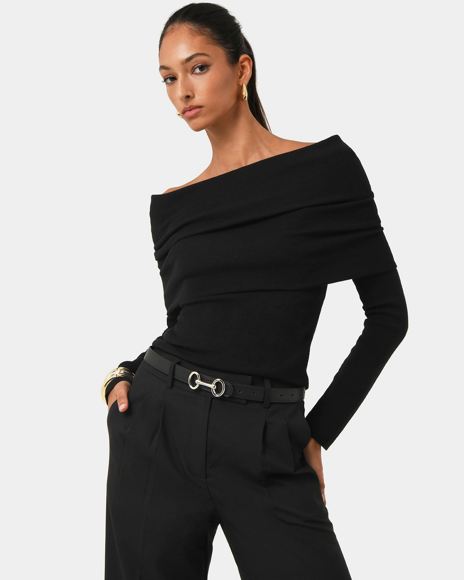 Forcast Accessories - Kelly Leather Reversible Belt