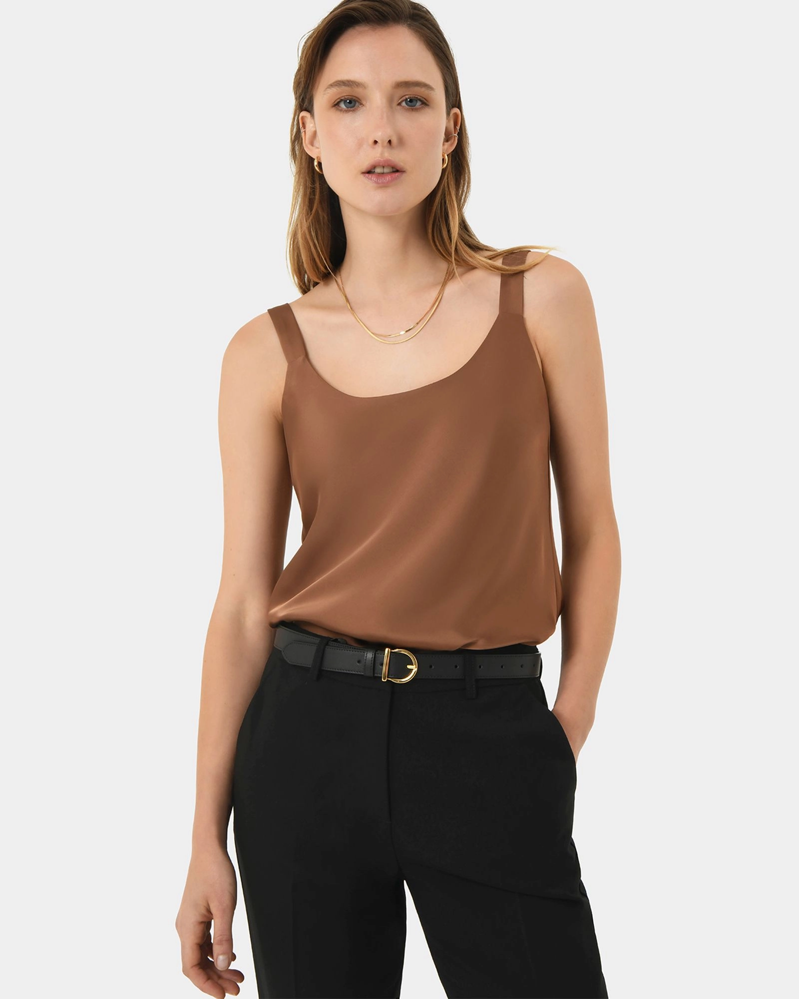 Forcast Accessories - Morroco 2 Leather Belt 