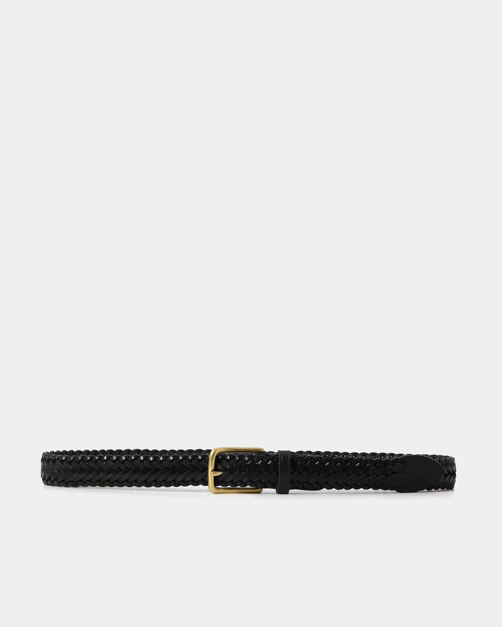 Forcast Accessories - Alexandra Woven Leather Belt