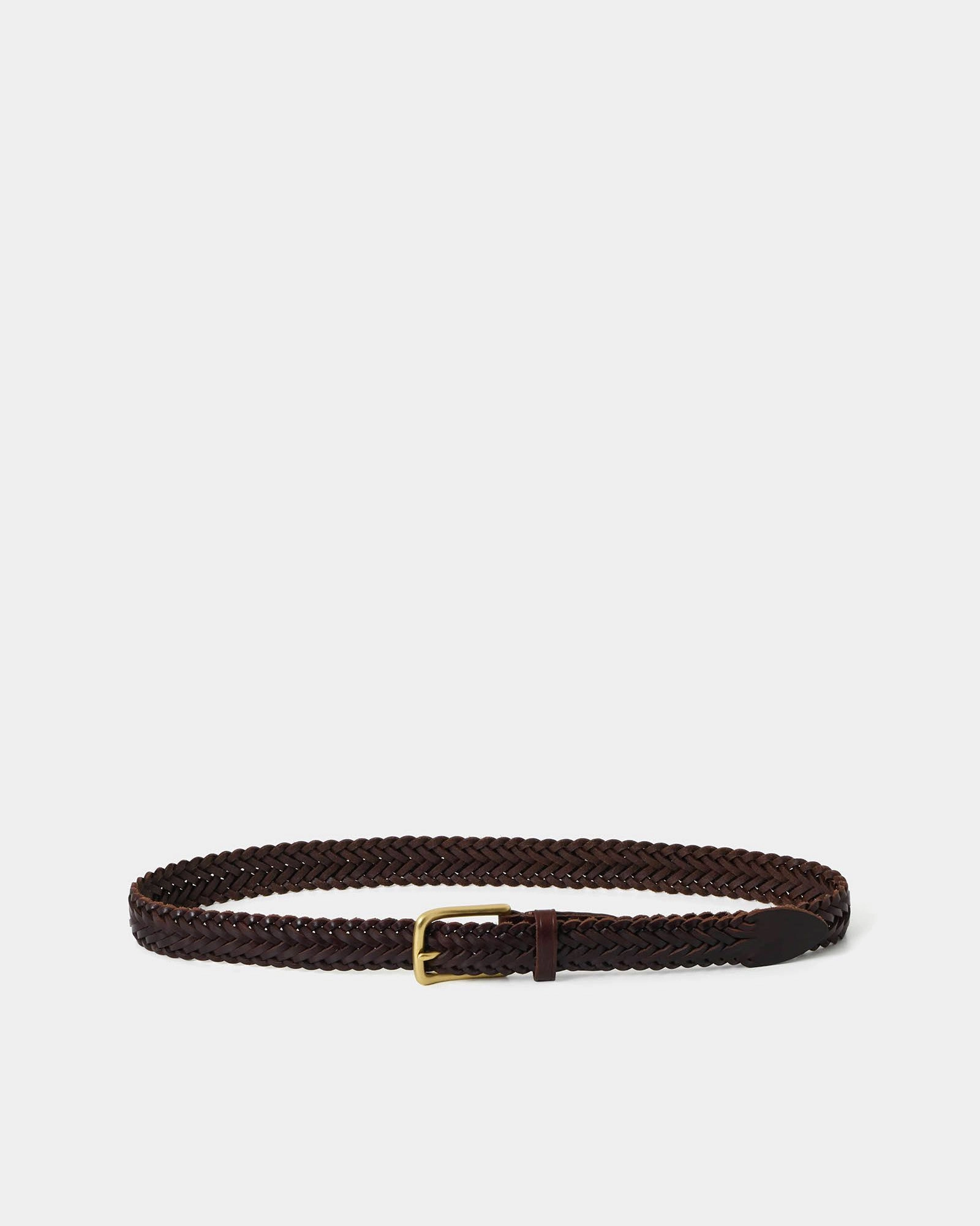 Forcast Accessories - Alexandra Woven Leather Belt 
