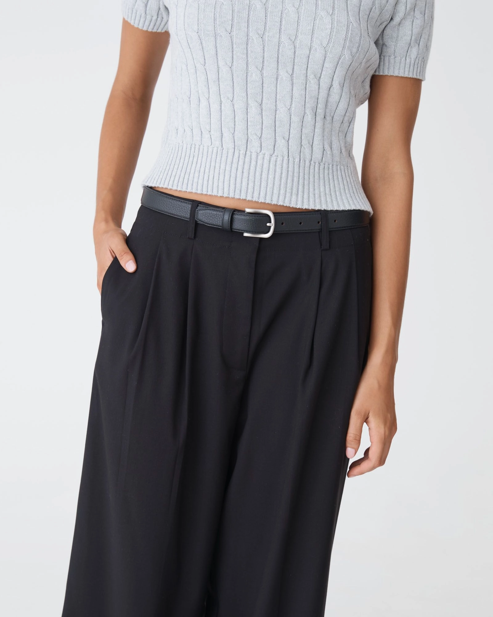 Forcast Clothing - Bella Leather Belt