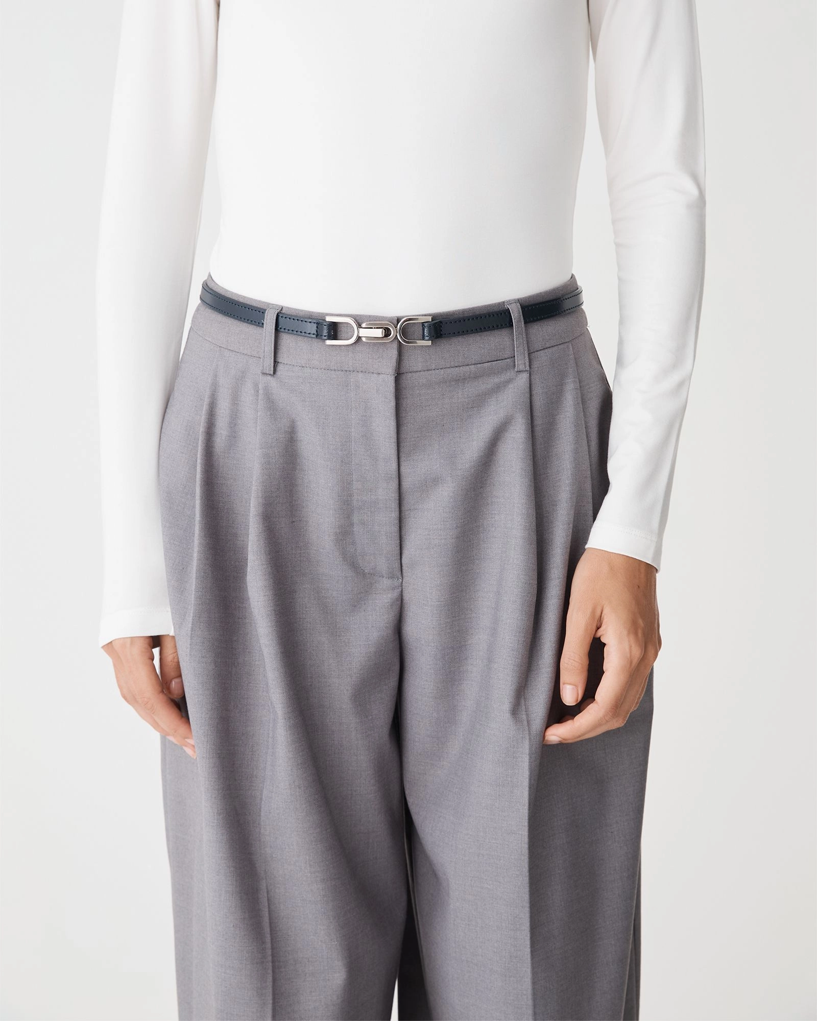 Forcast Accessories - Henessy Leather Belt