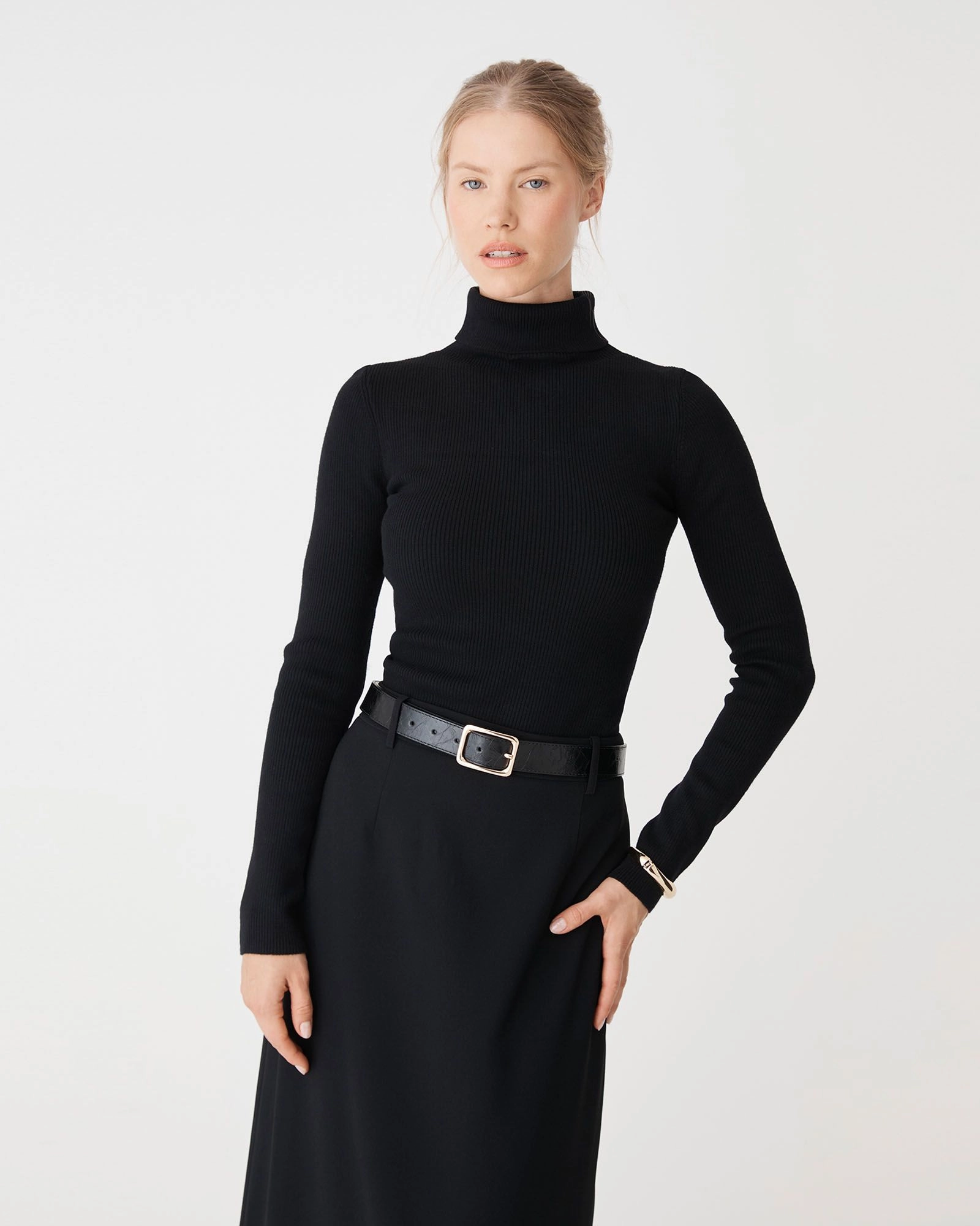 Forcast Accessories - Seville Square Buckle Belt