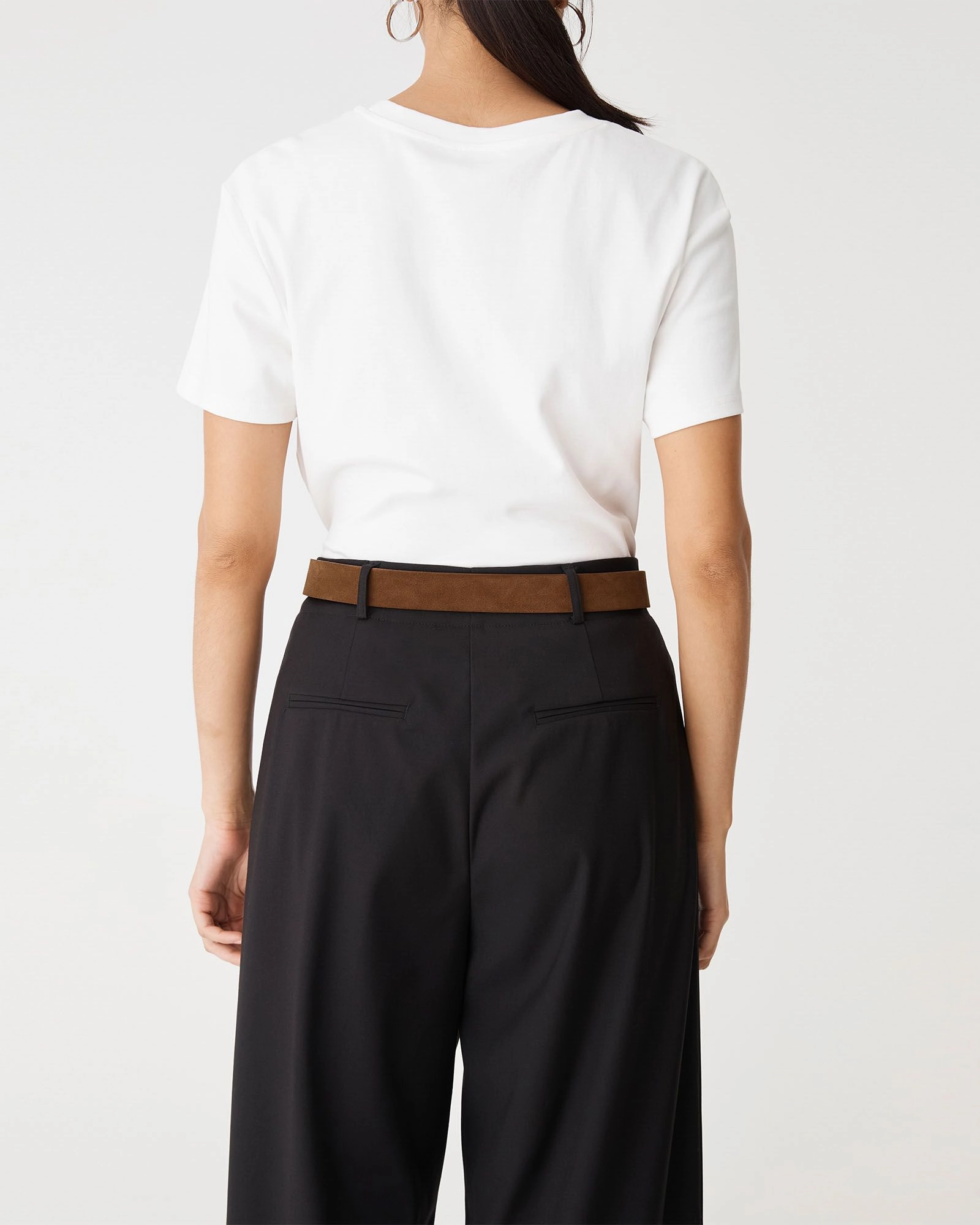 Forcast Accessories - Aspen Suede Leather Belt