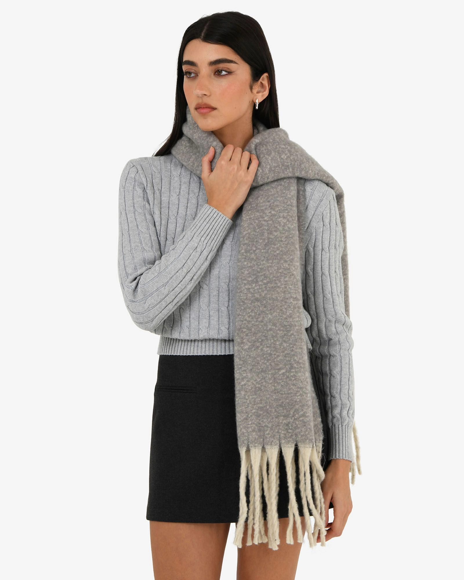 Forcast Accessories - Ami Fringe Scarf