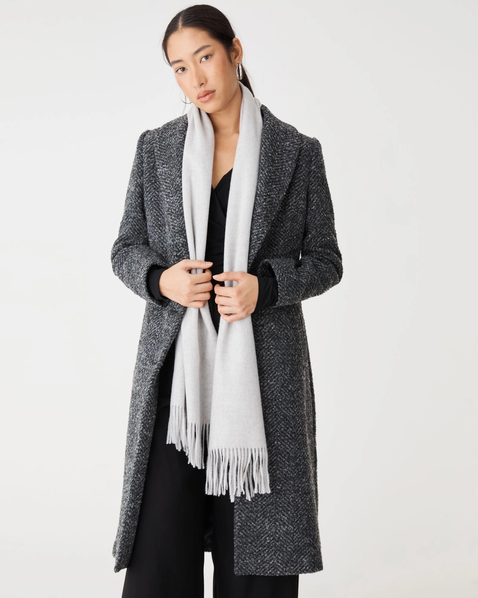 Forcast Accessories - Paloma Wool Blend Scarf