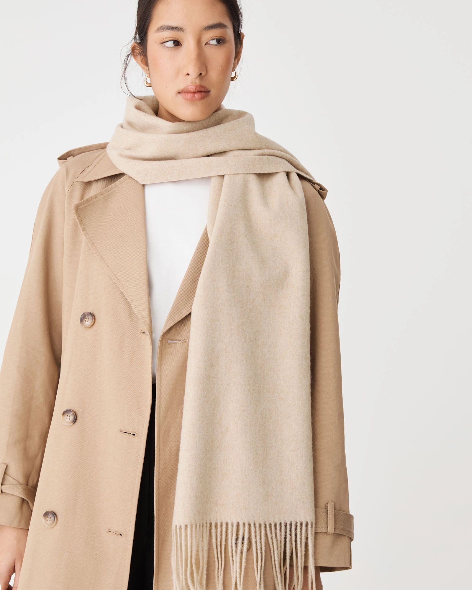 Forcast Accessories - Paloma Wool Blend Scarf