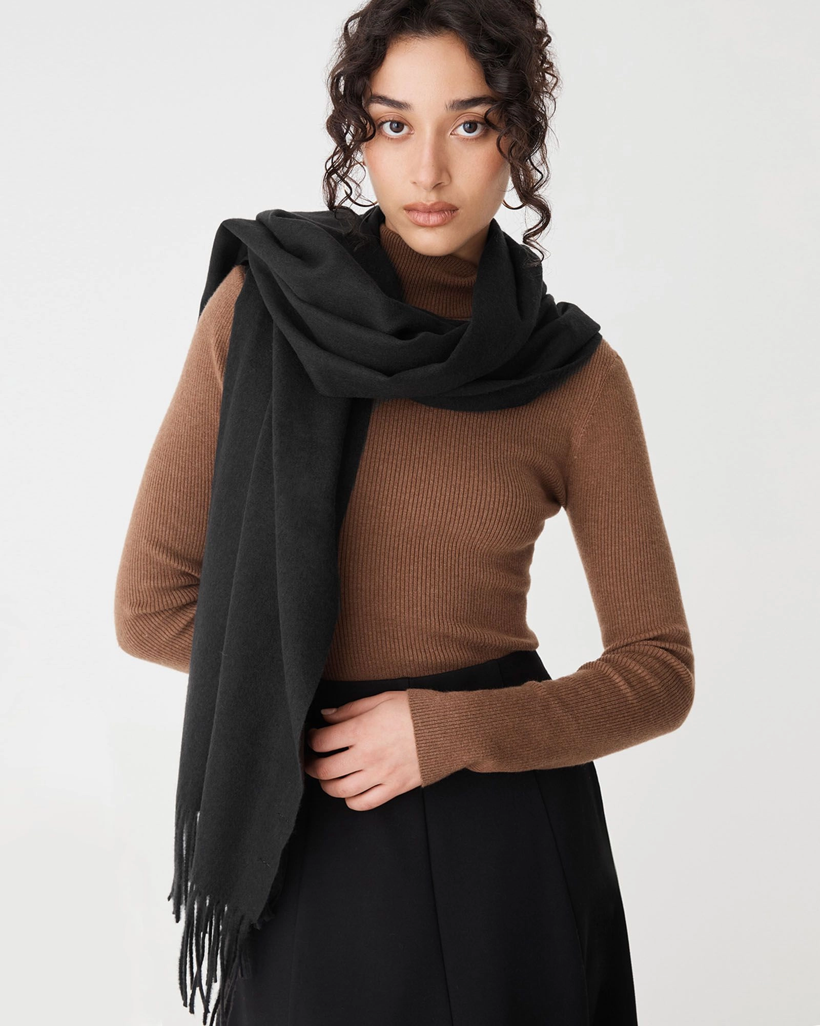 Forcast Accessories - Audree Wool Blend Scarf