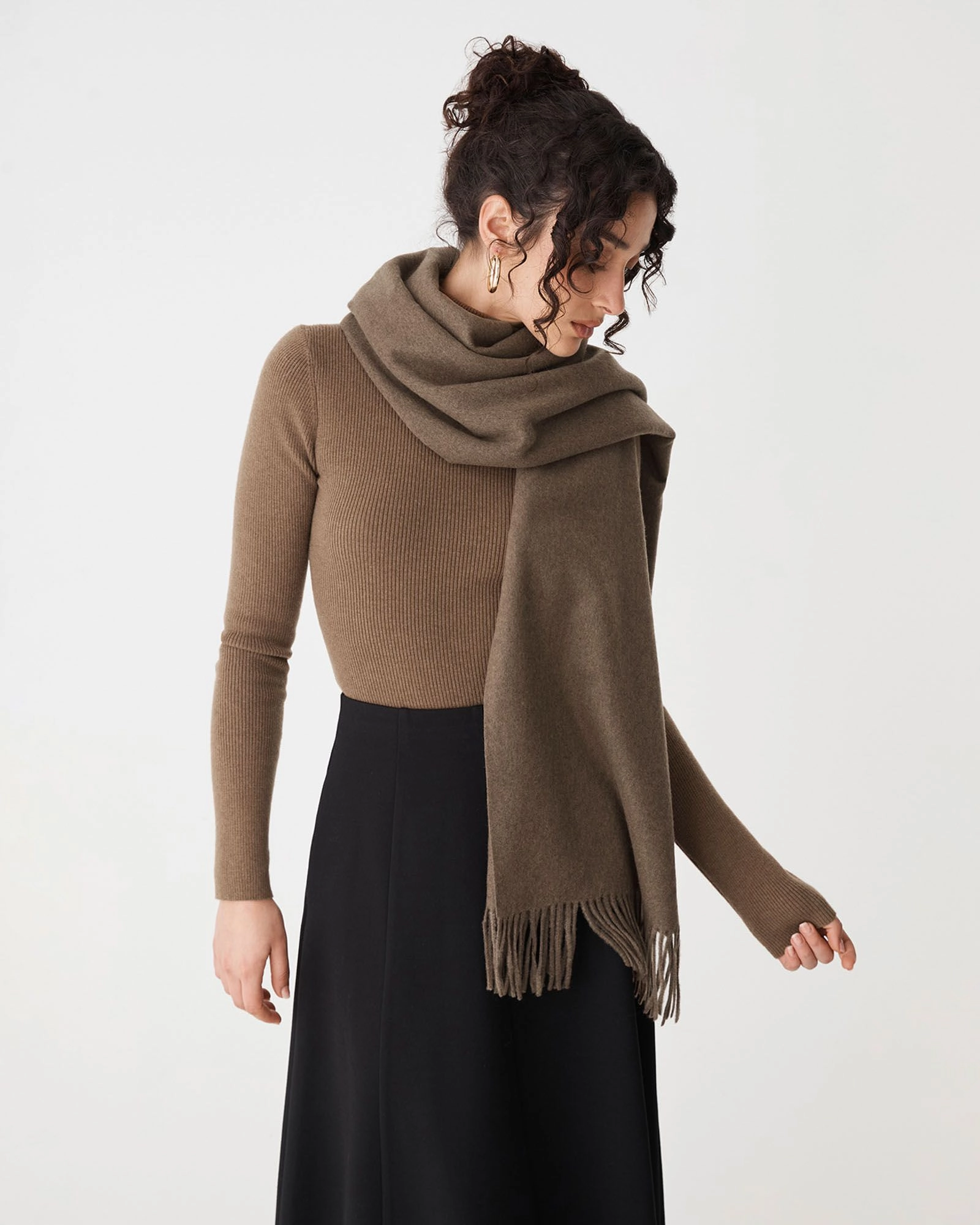 Forcast Accessories - Audree Wool Blend Scarf