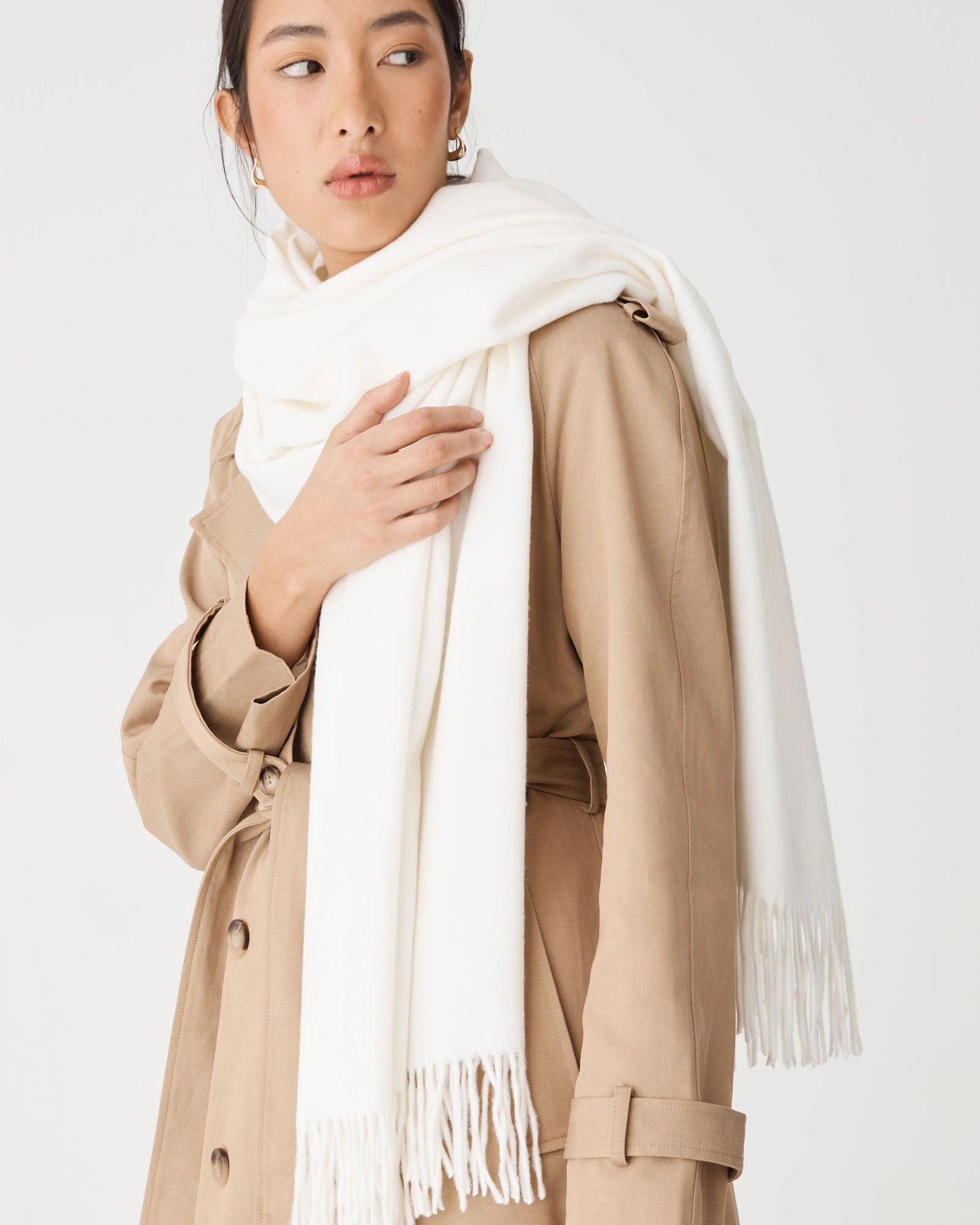 Forcast Accessories - Audree Wool Blend Scarf