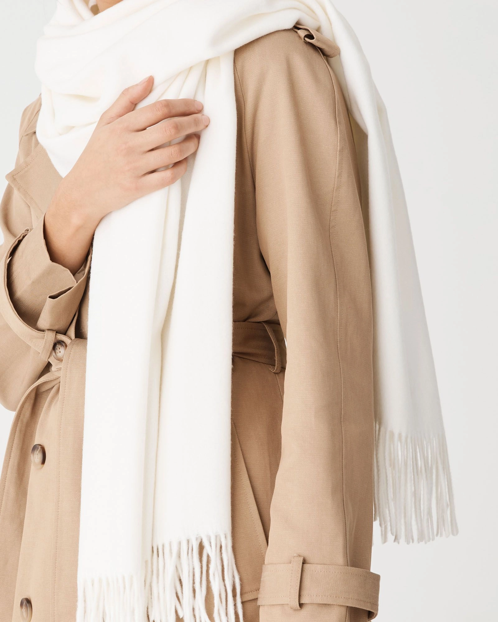 Forcast Accessories - Audree Wool Blend Scarf