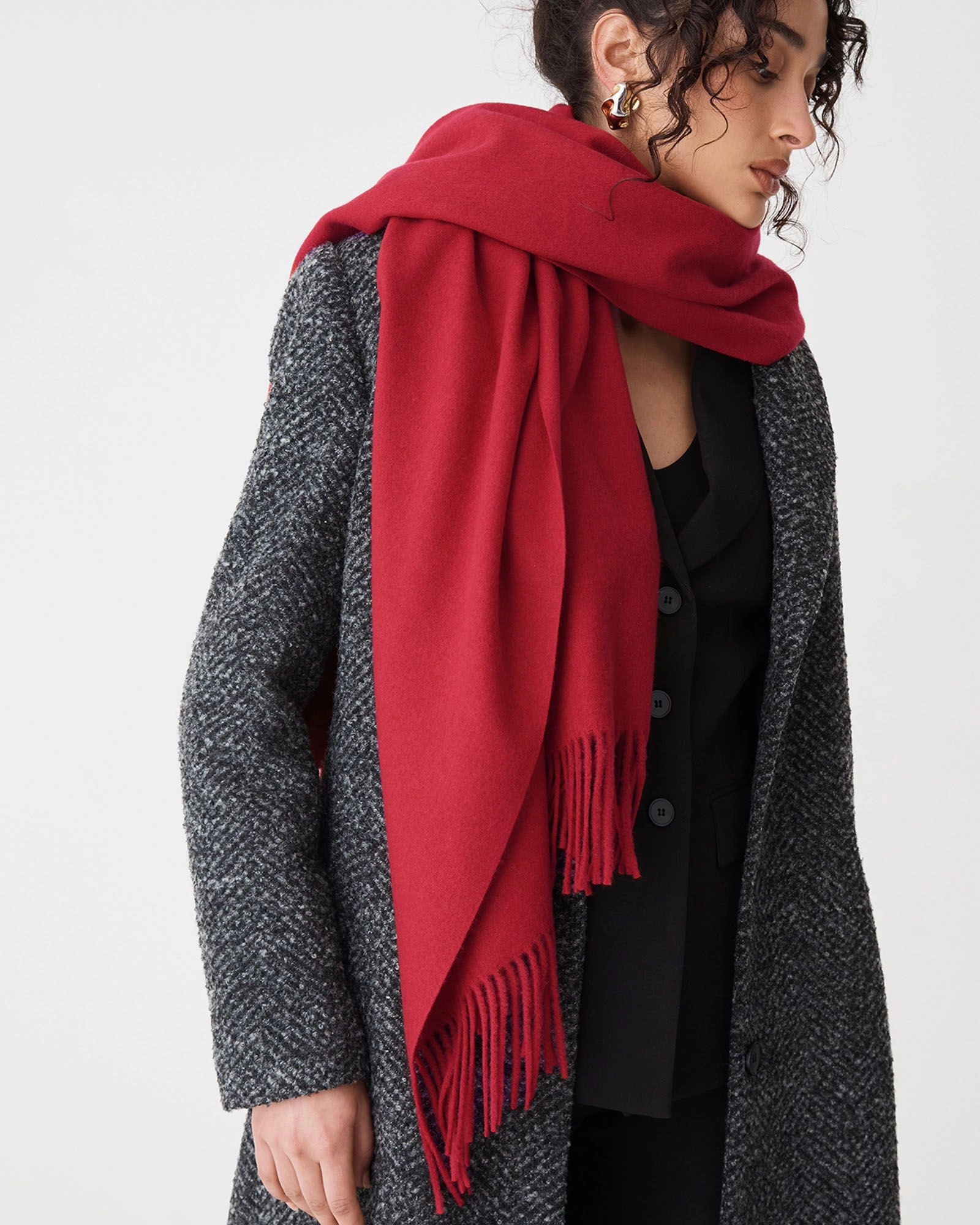 Forcast Accessories - Audree Wool Blend Scarf