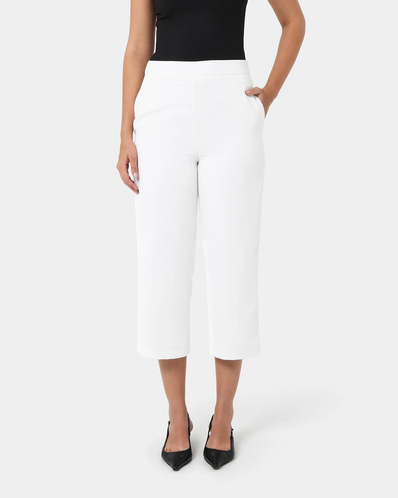 Forcast Clothing - Lexee High-Waist Culottes