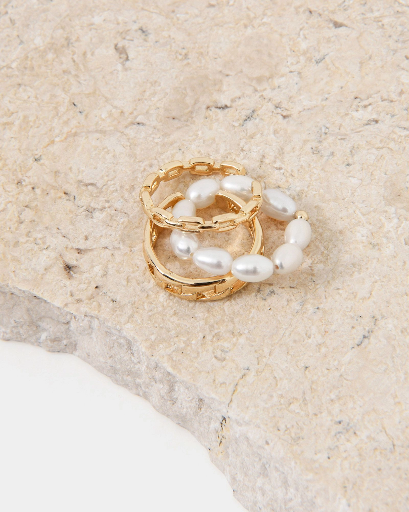 Forcast Accessories - Jesslyn 3pc Rings Set