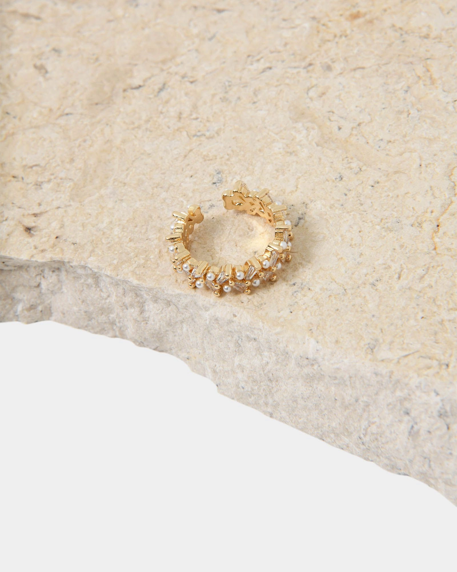 Forcast Clothing - Viridiana 16k Gold Plated Ring