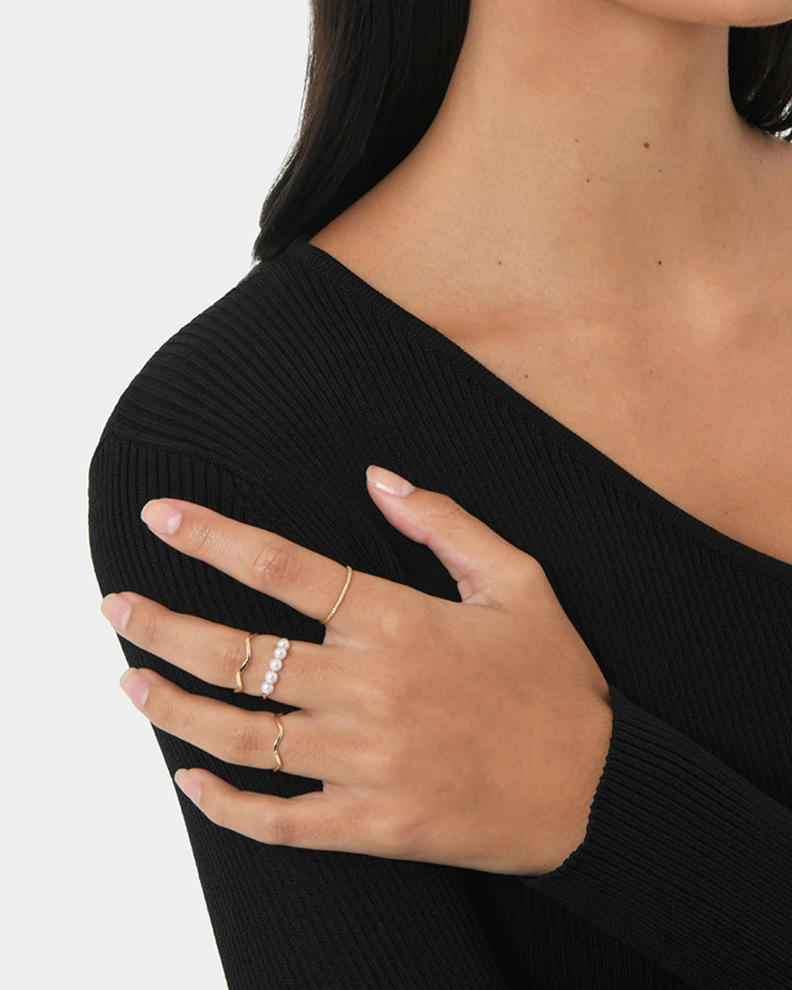 Forcast Accessories - Kailyn 4pc Rings Set