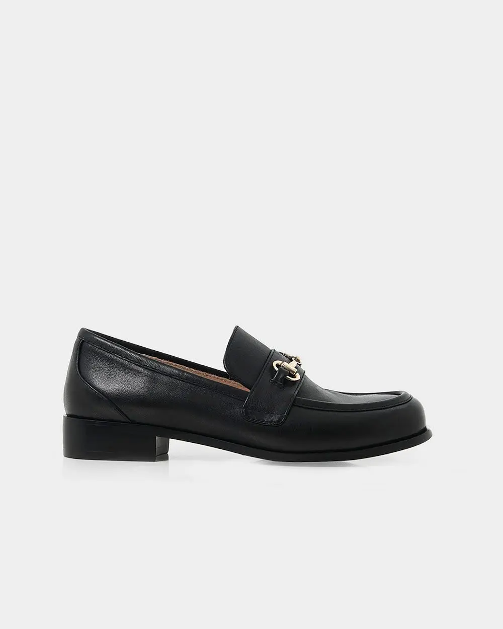 Forcast Accessories - Dayana Leather Loafer - Black