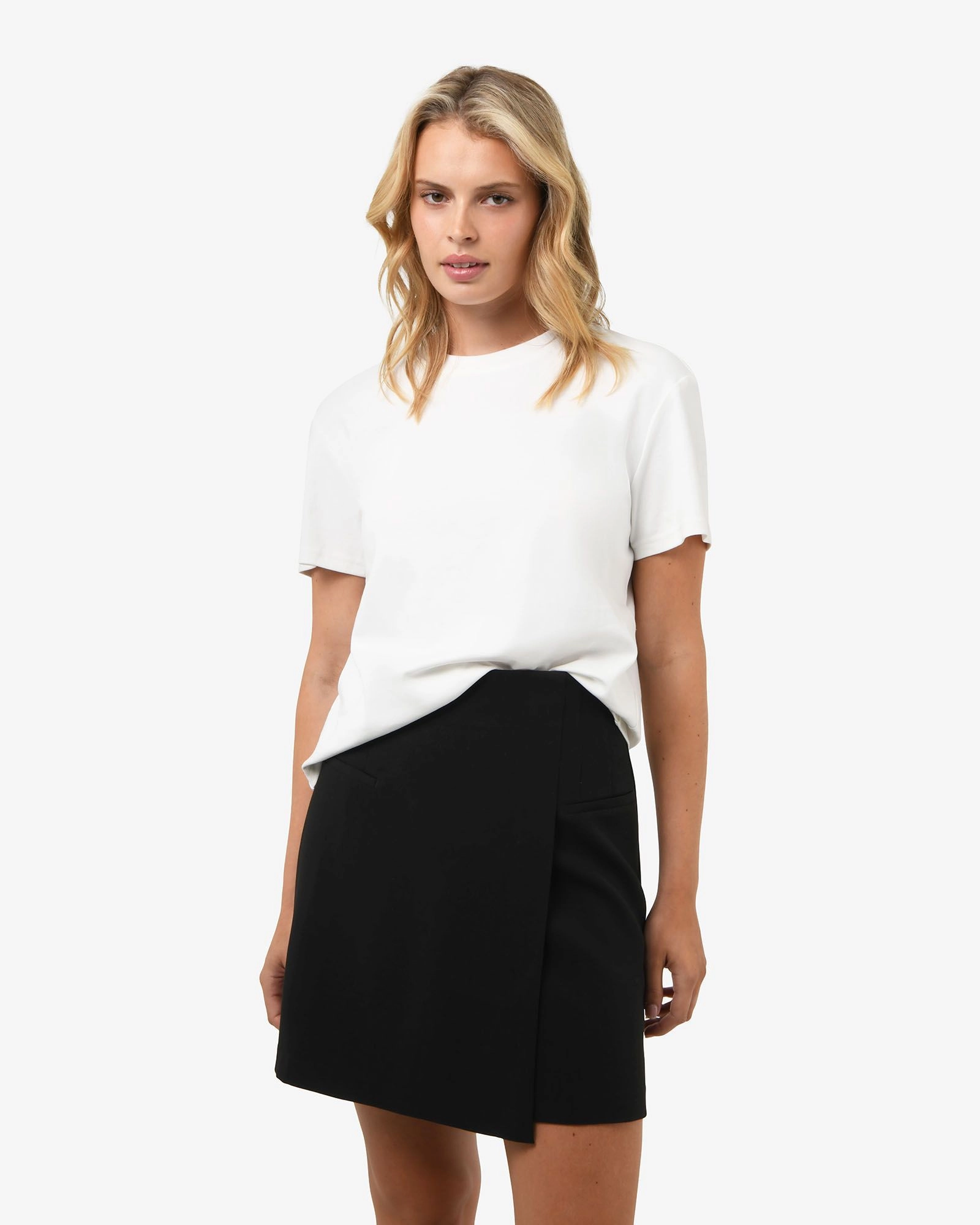 Forcast Clothing - Nikki Mini Wrap Skirt