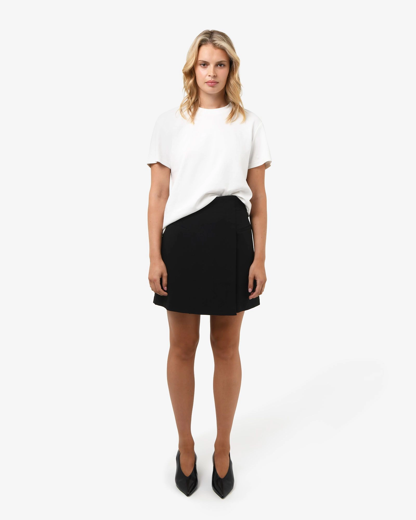 Forcast Clothing - Nikki Mini Wrap Skirt