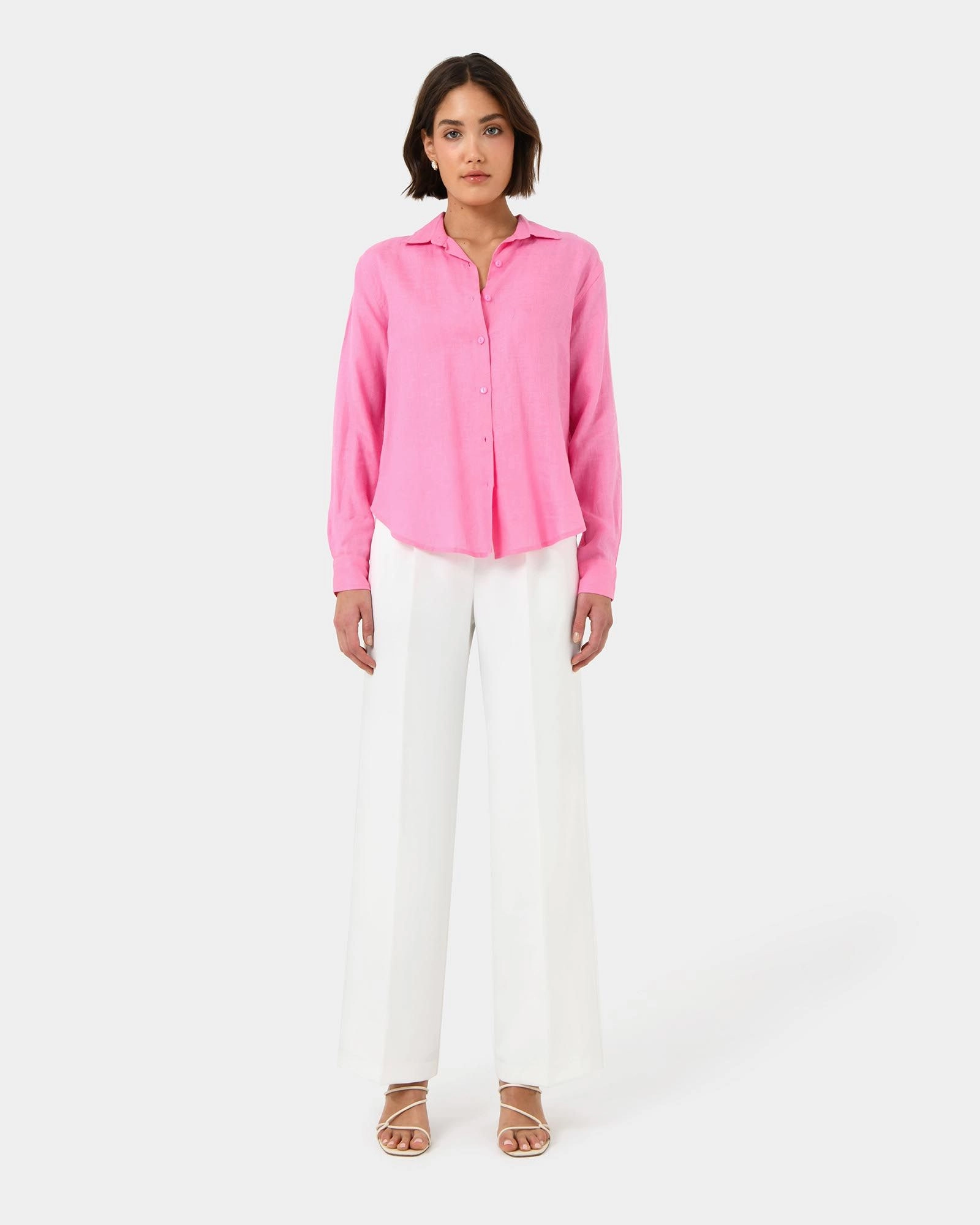 Forcast Clothing - Khalo Linen Buttoned Shirt