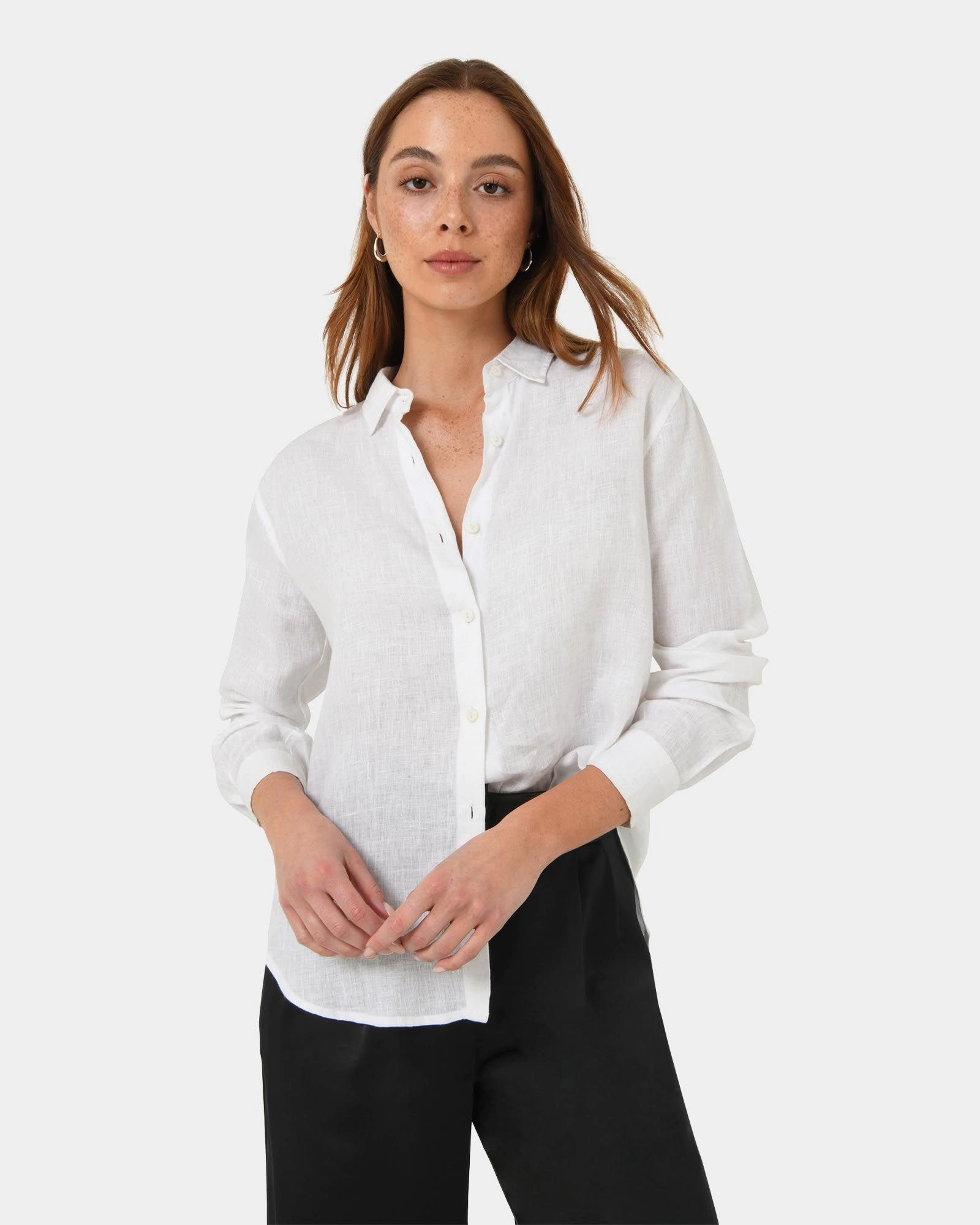 Forcast Clothing - Khalo Linen Buttoned Shirt