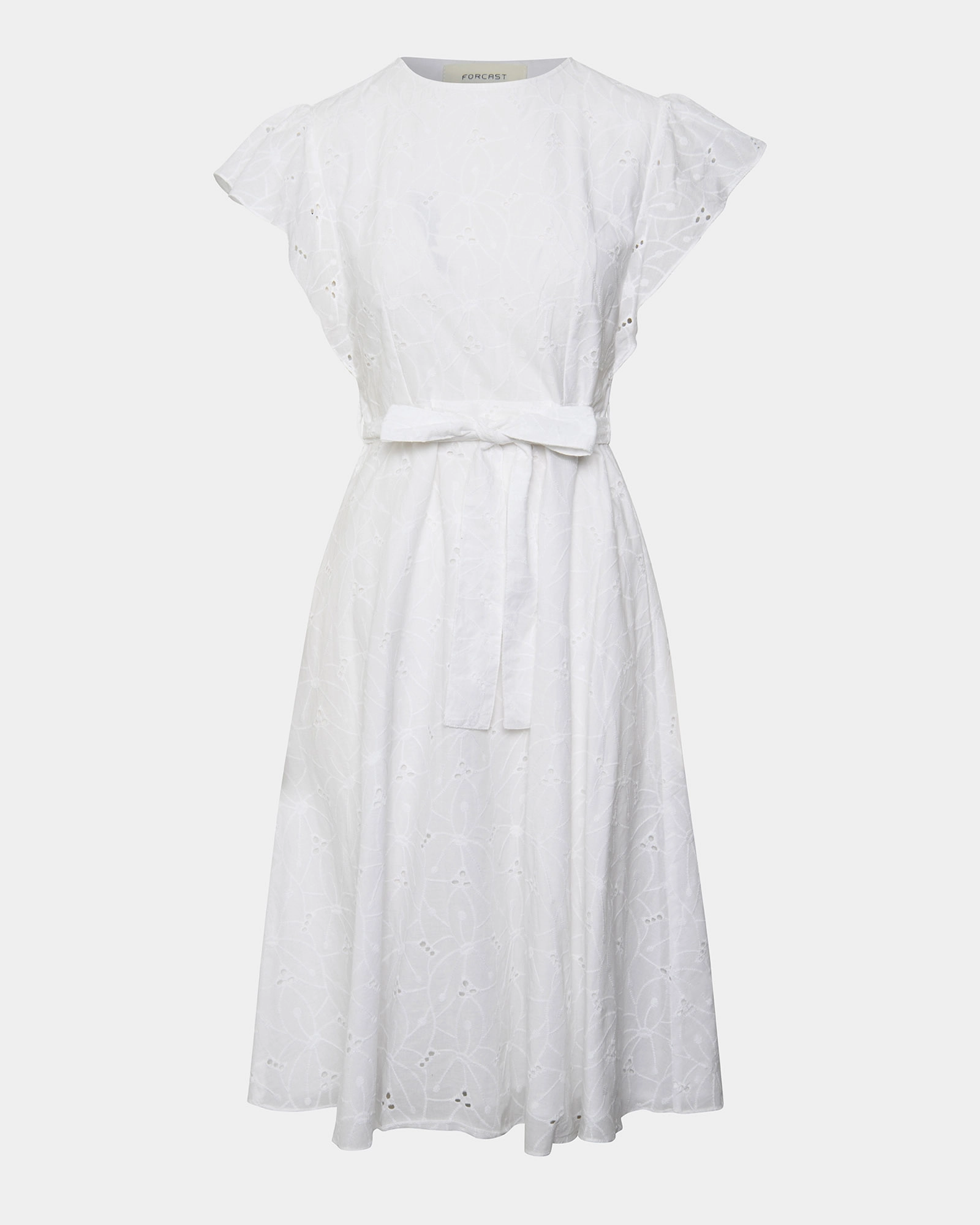 Kavya Tie-waist Cotton Dress