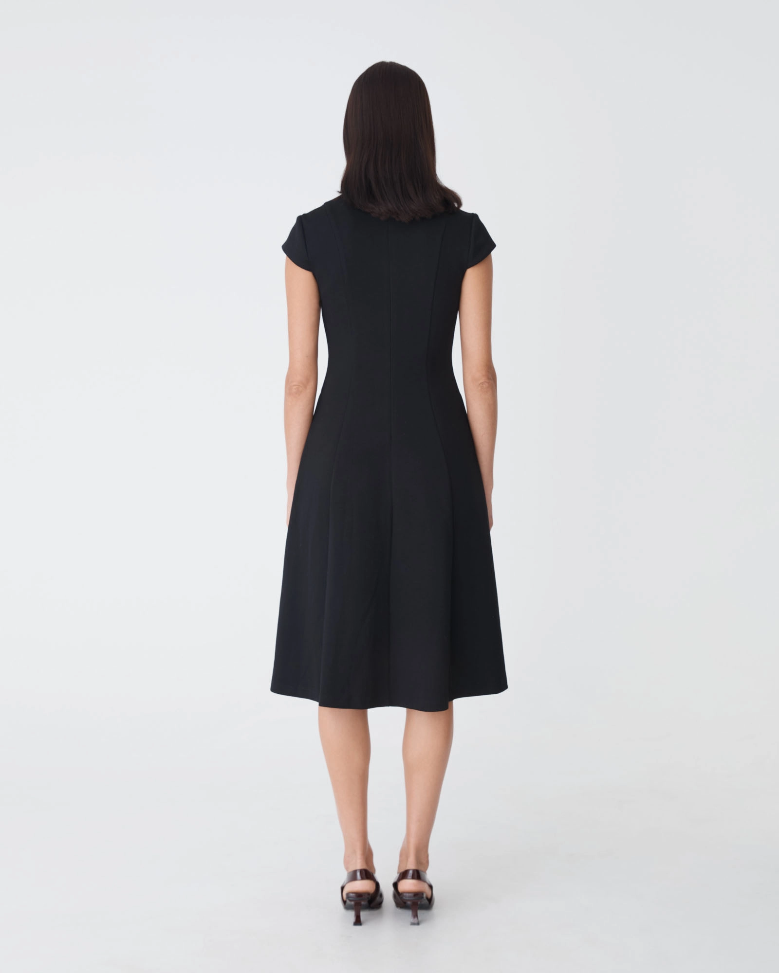 Juno Panel Ponte Dress 