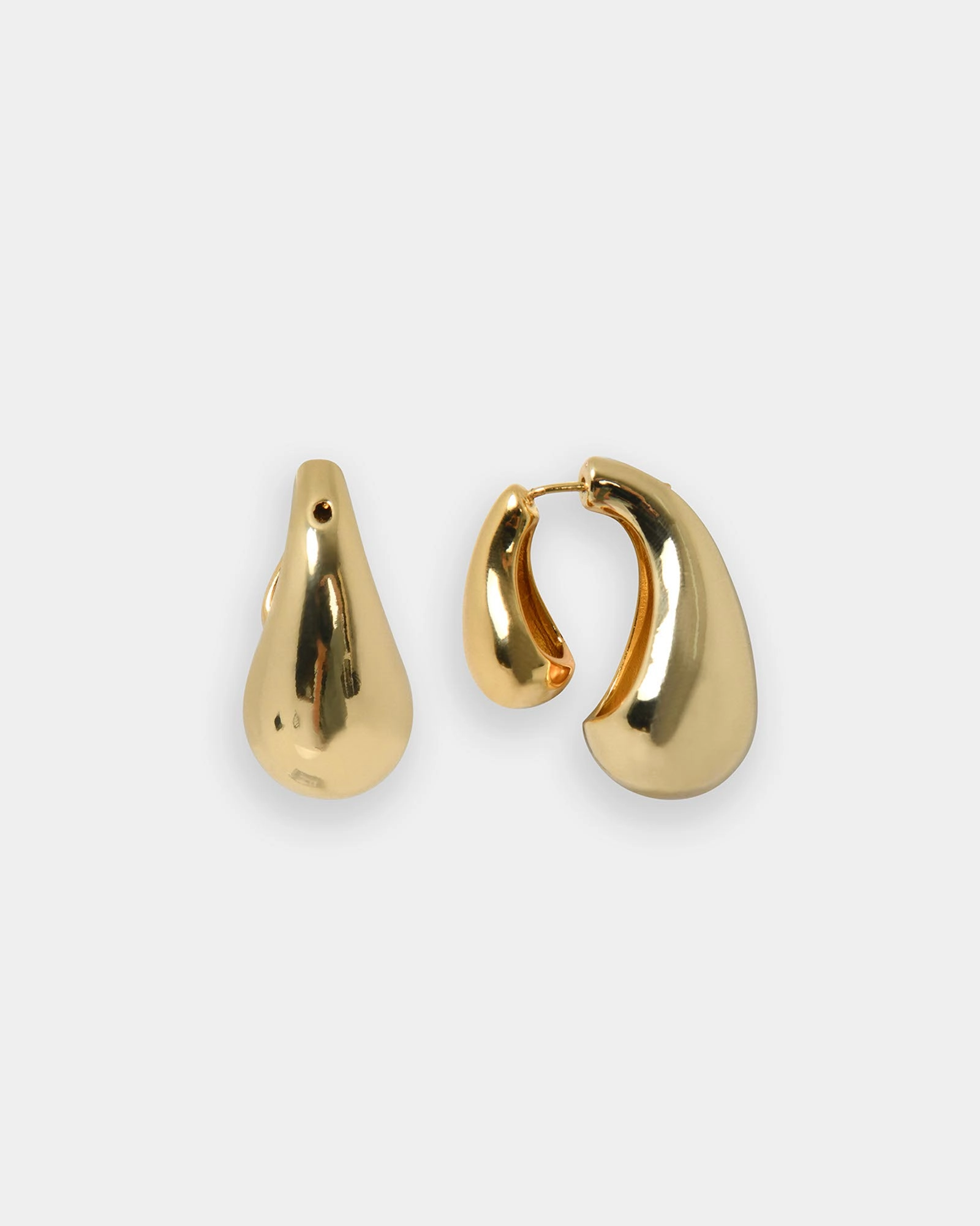 Gia Gold Bubble Earrings