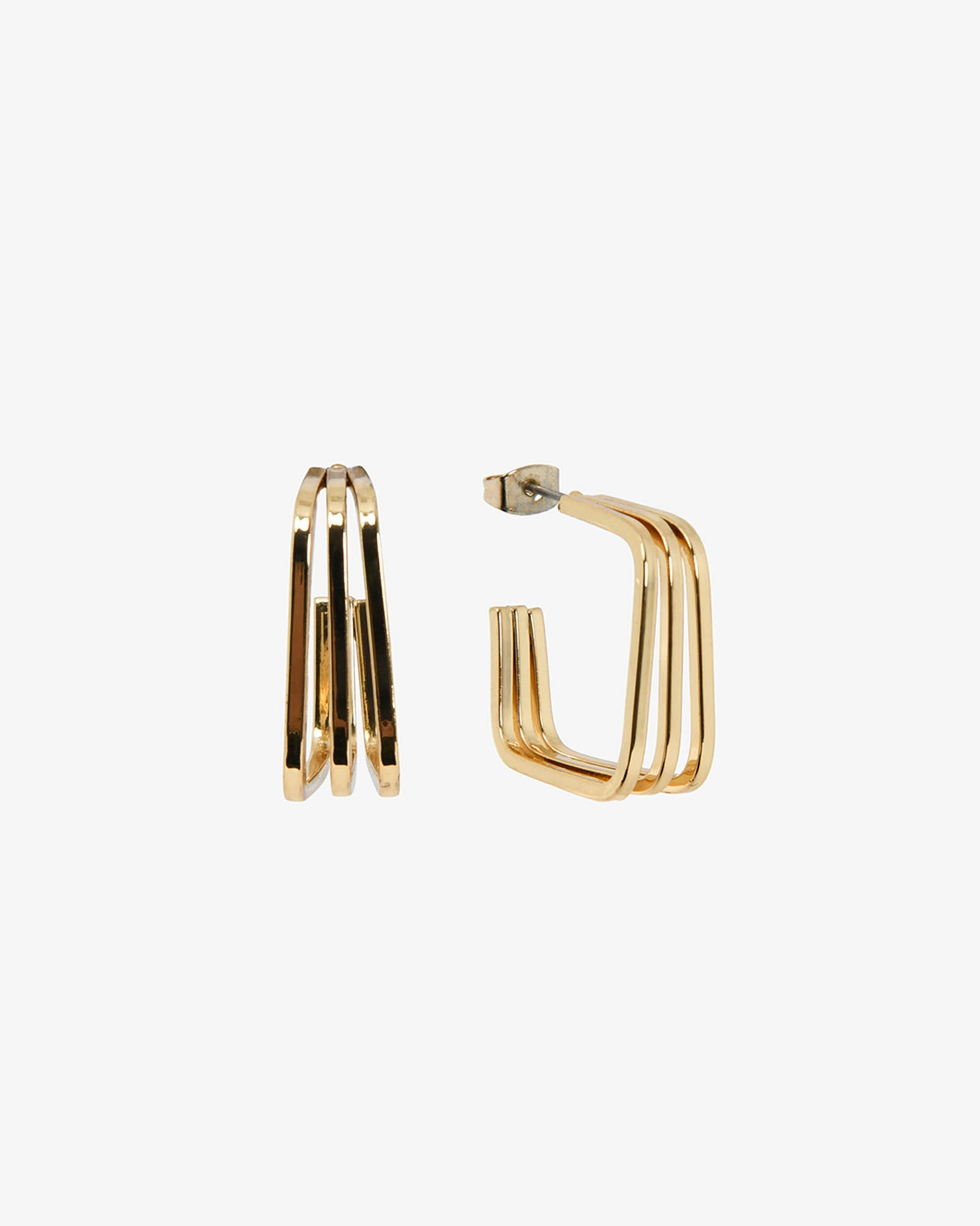 Kara Gold Earrings 