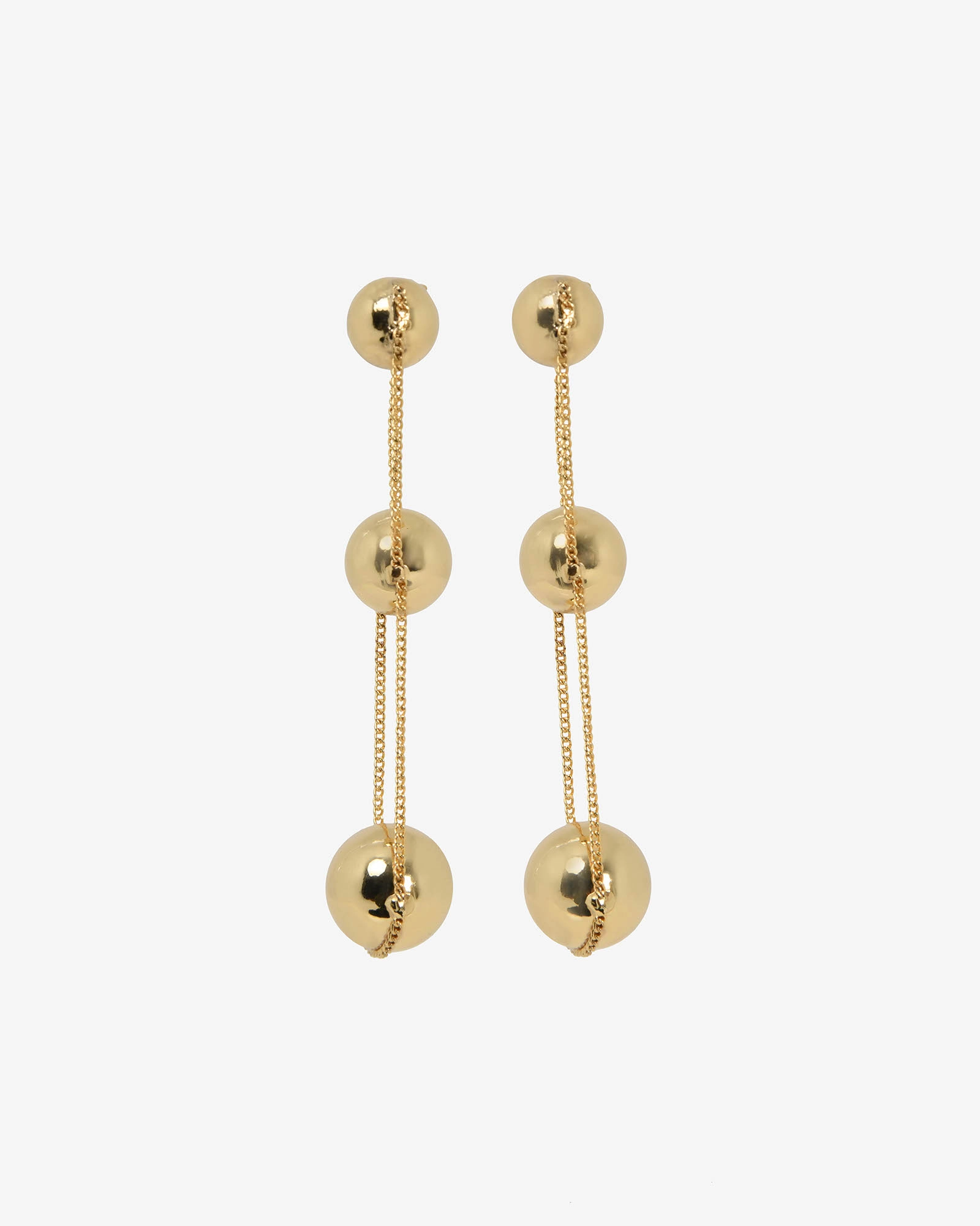 Eva Gold Drop Earrings