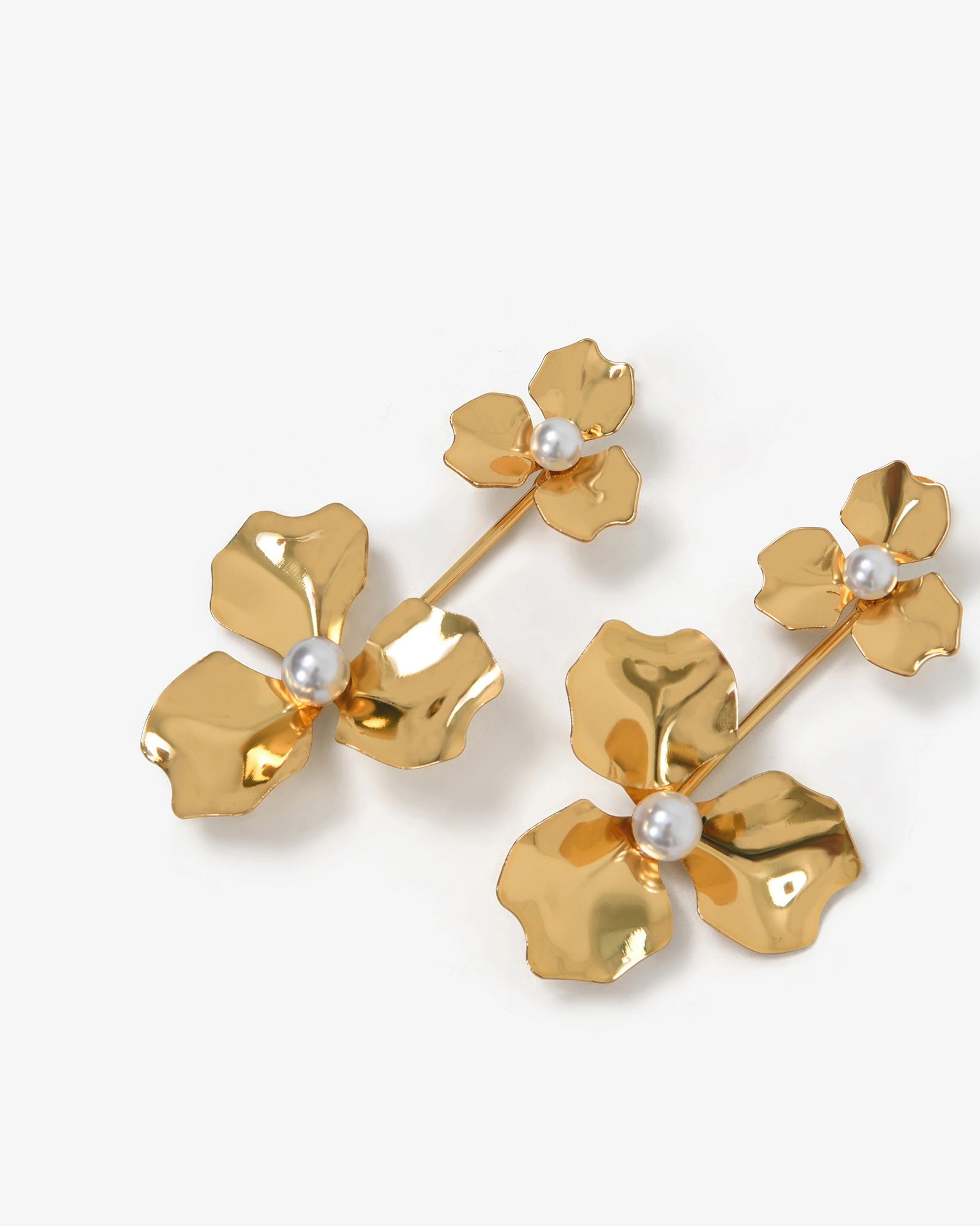 Magnolia Bold Floral Earrings
