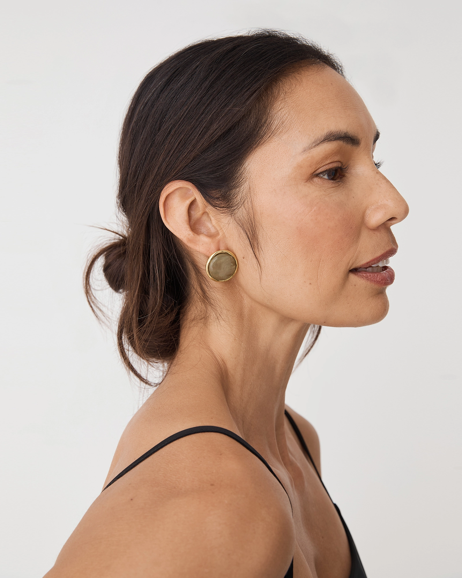 Halo Oval Studs